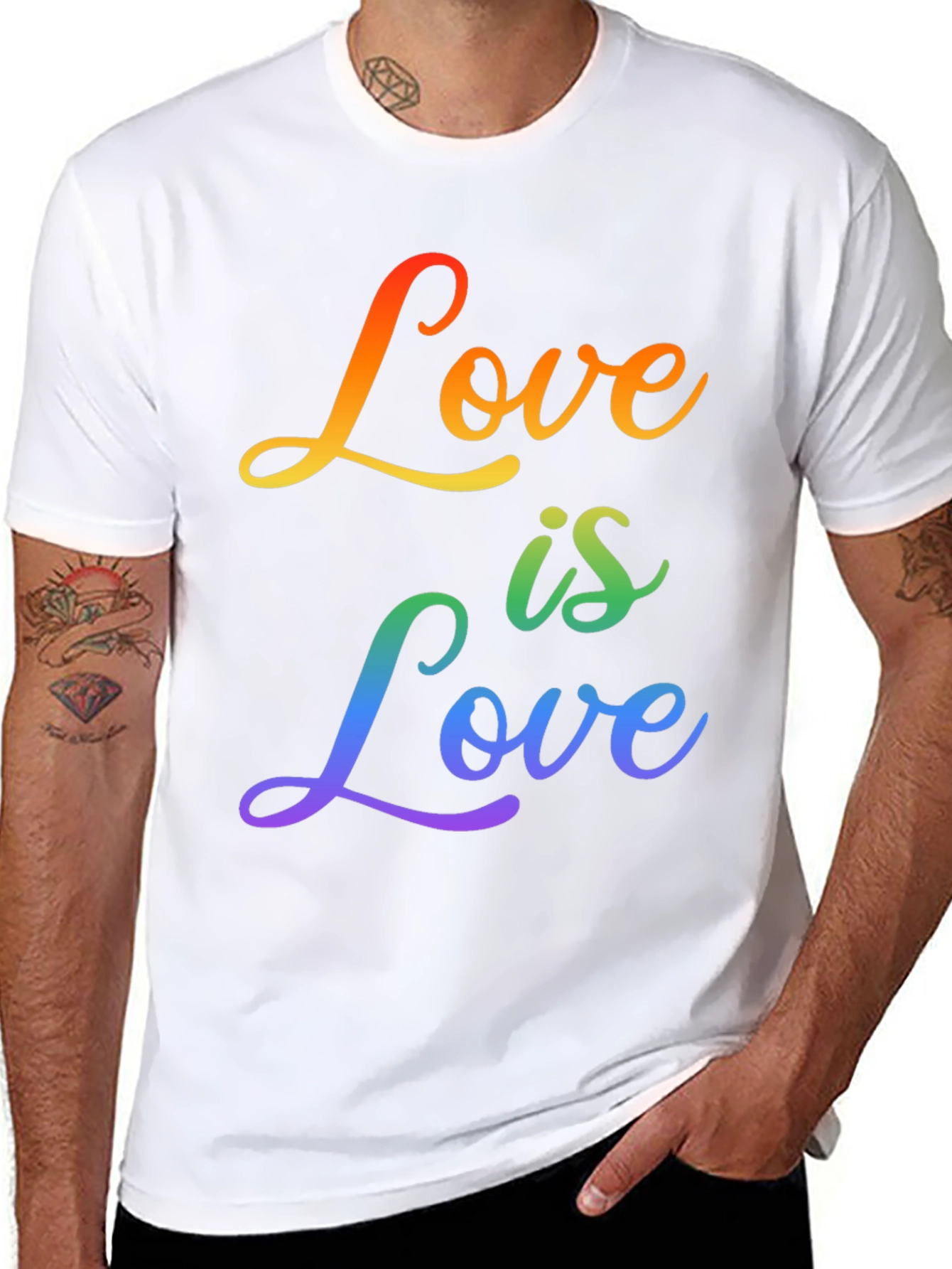 Love Is Love Pride Rainbow T-Shirt