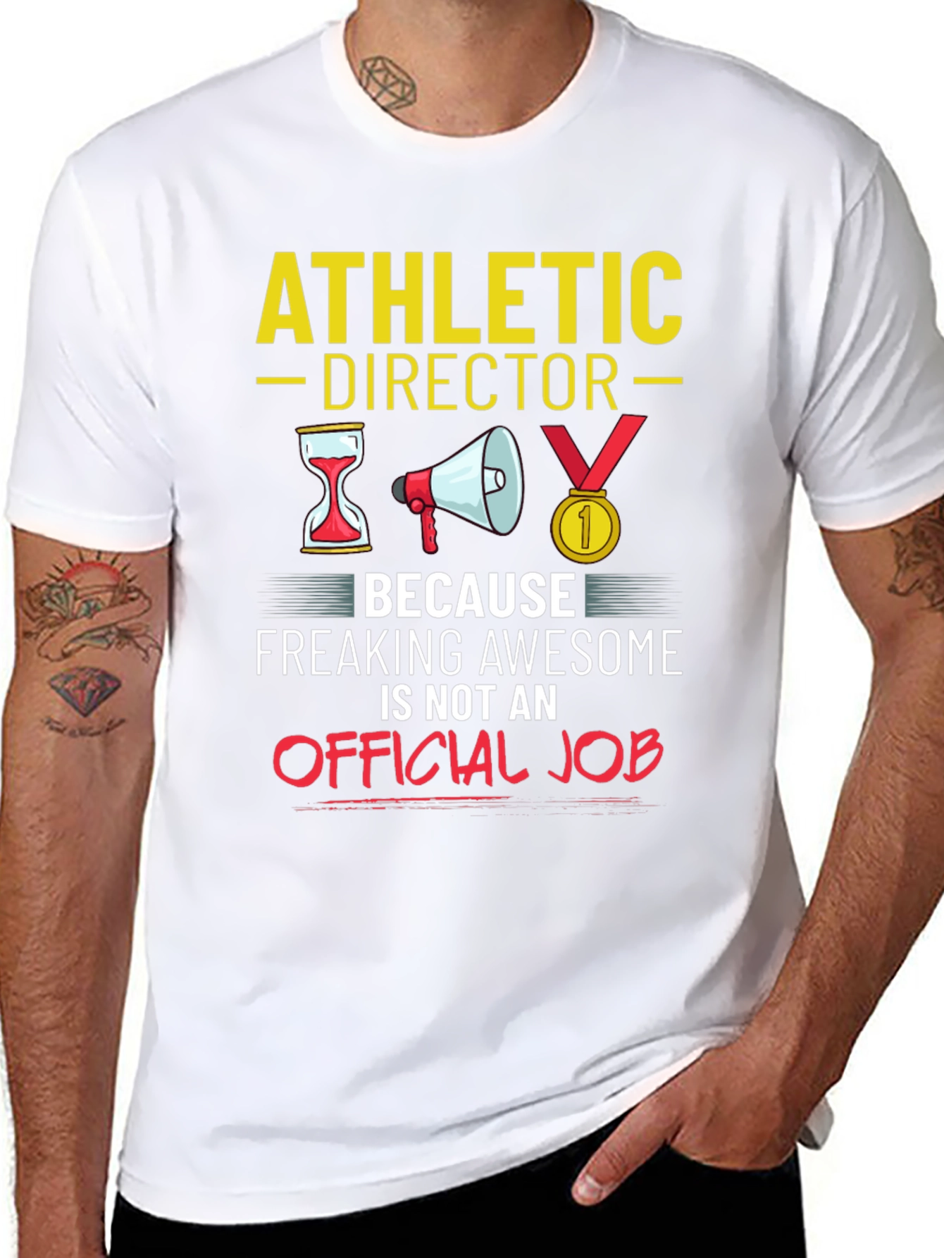 Athletic Director T-Shirt - Awesome Job!