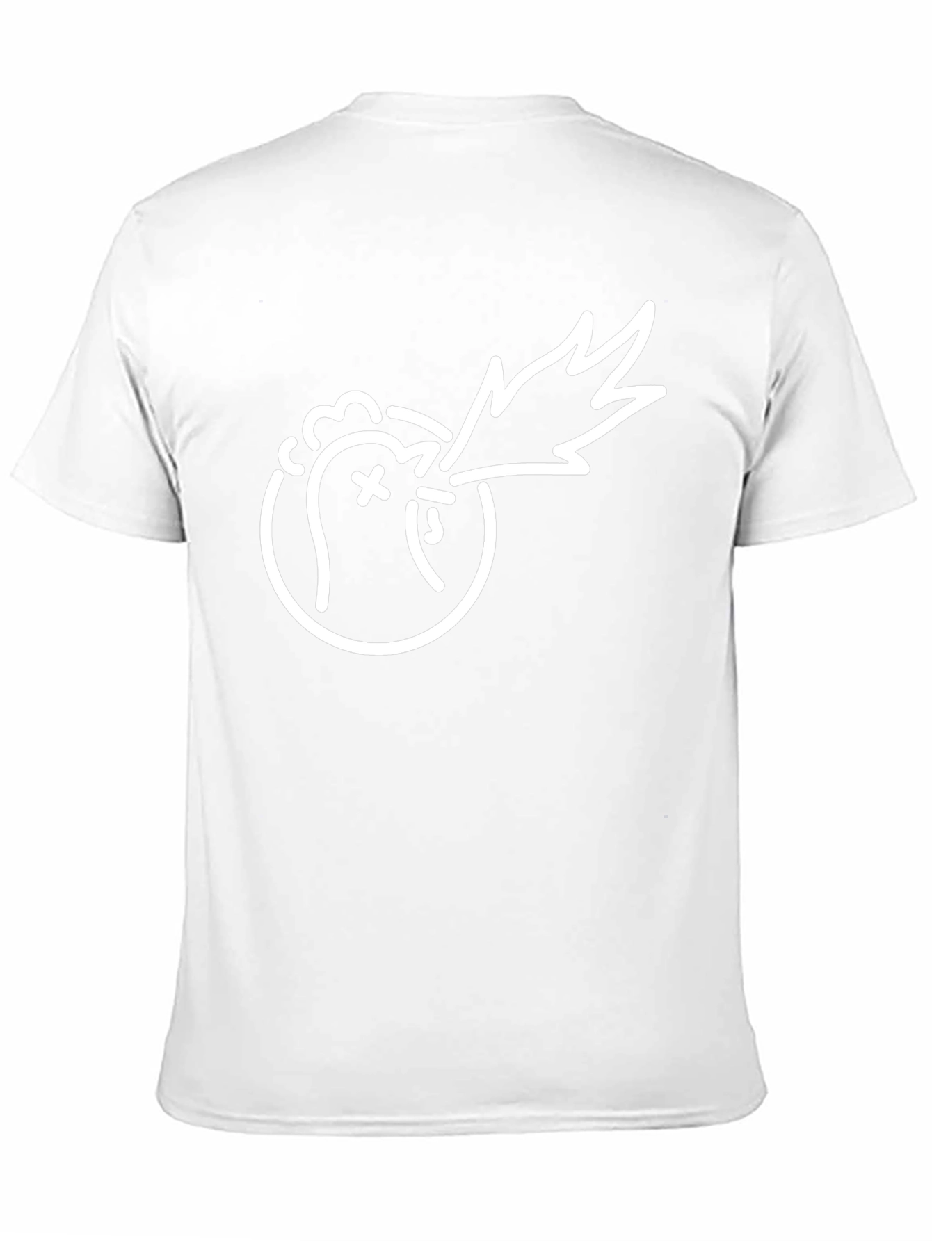 Cool Graphic Tee - Dragon Chicken Shirt