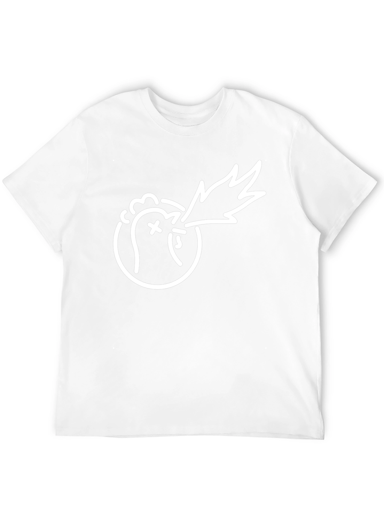 Cool Graphic Tee - Dragon Chicken Shirt