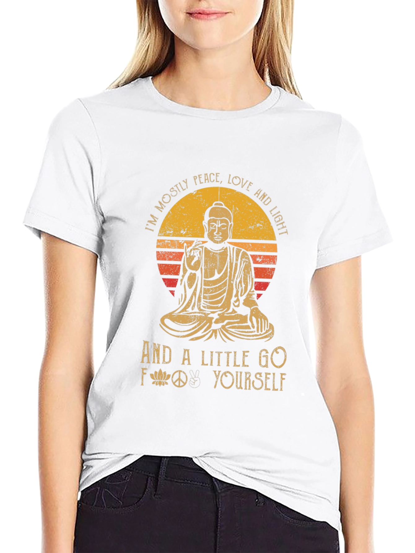 Peace Love and Light Graphic Tee