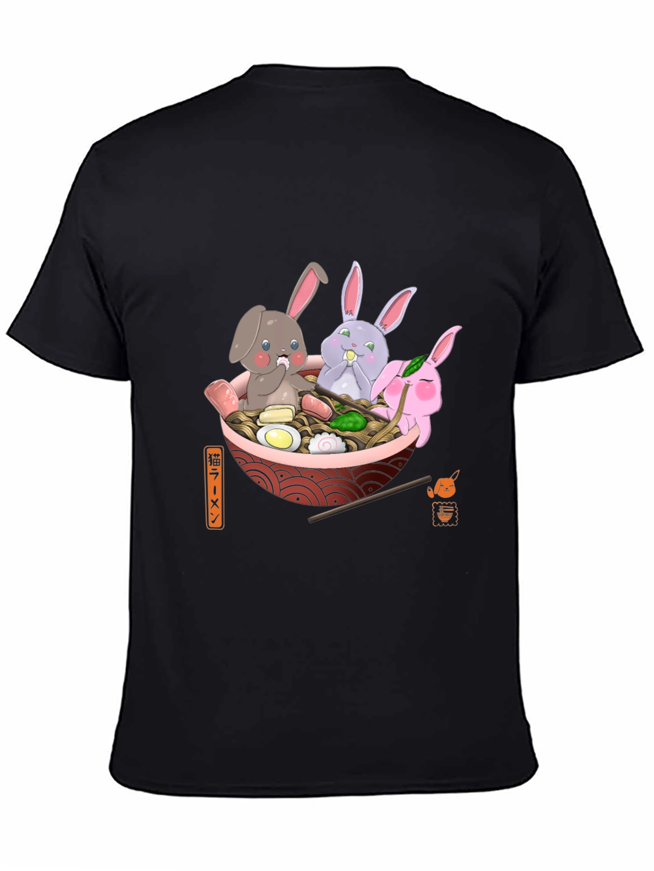Ramen Bunny T-Shirt - Cute Kawaii Design