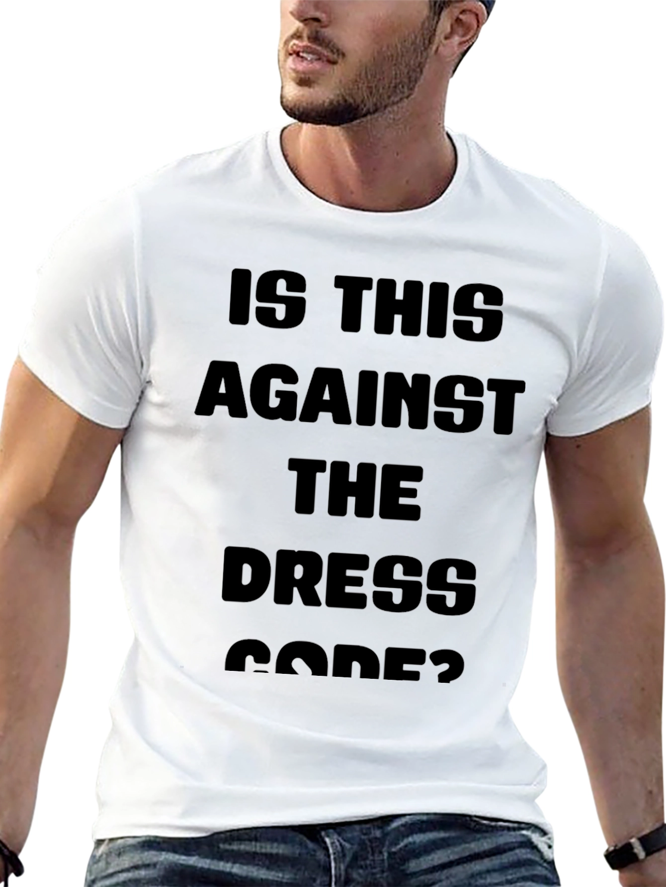 Is This Against the Dress Code? Black T-Shirt