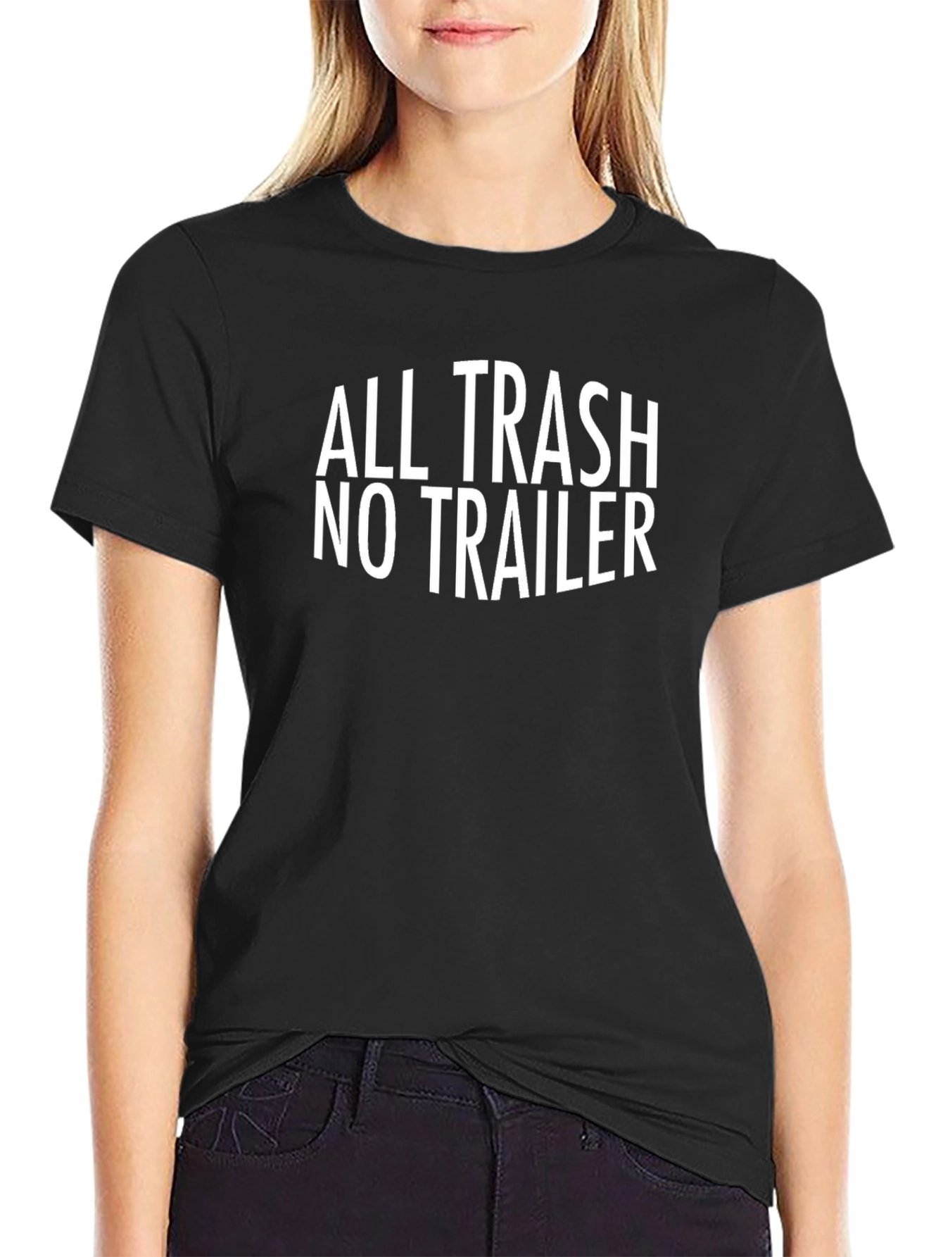 All Trash No Trailer Graphic T-Shirt