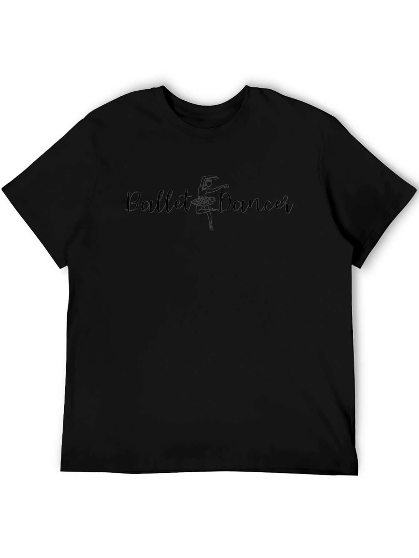 Ballet Dancer Graphic Tee - Soft Cotton Blend