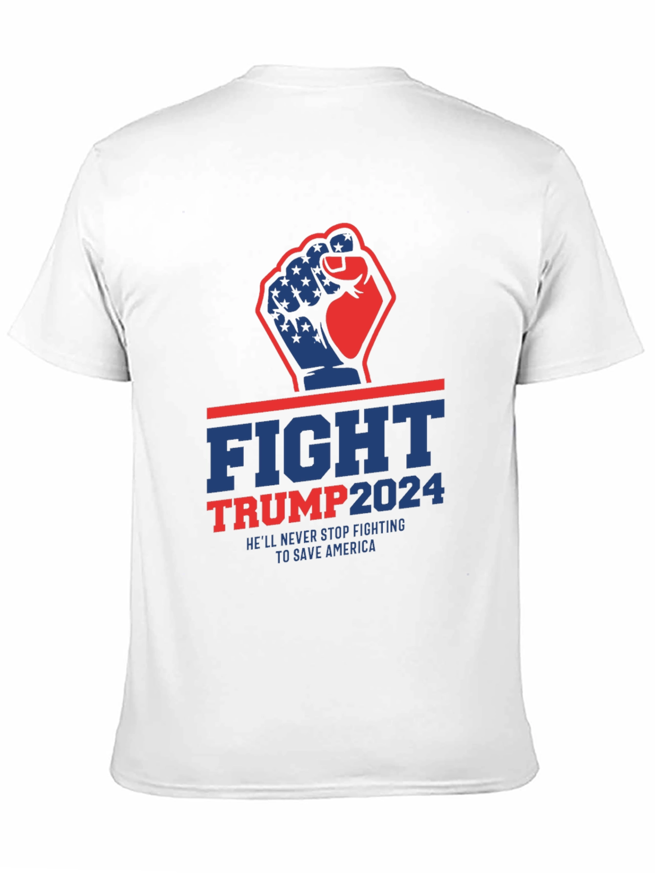 Fight Trump 2024 Graphic Tee