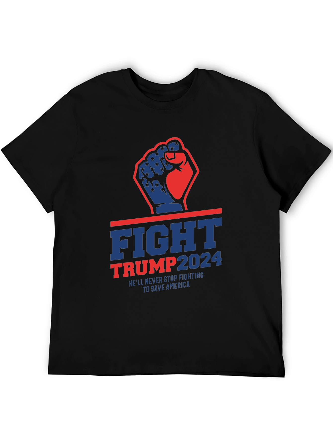Fight Trump 2024 Graphic Tee