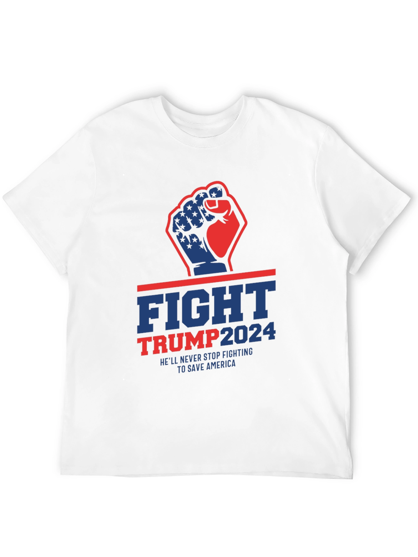 Fight Trump 2024 Graphic Tee