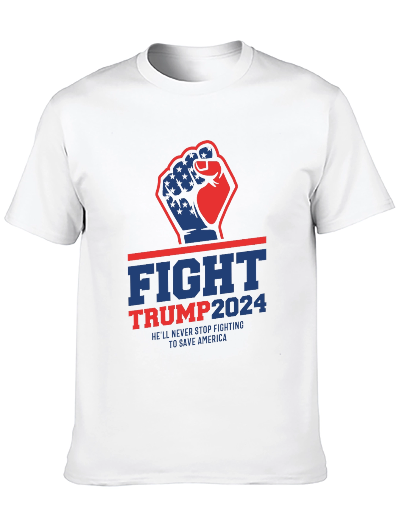 Fight Trump 2024 Graphic Tee