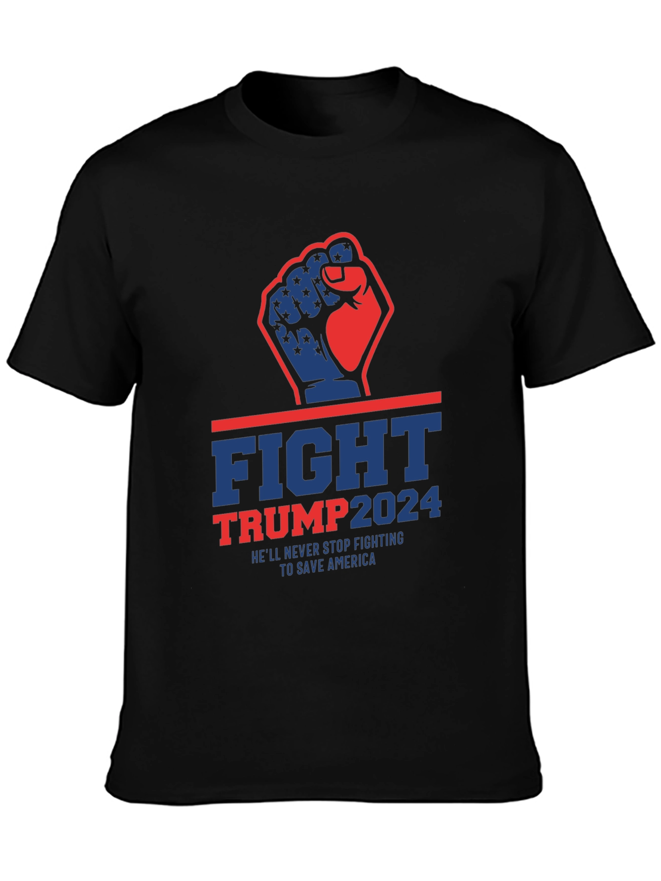 Fight Trump 2024 Graphic Tee