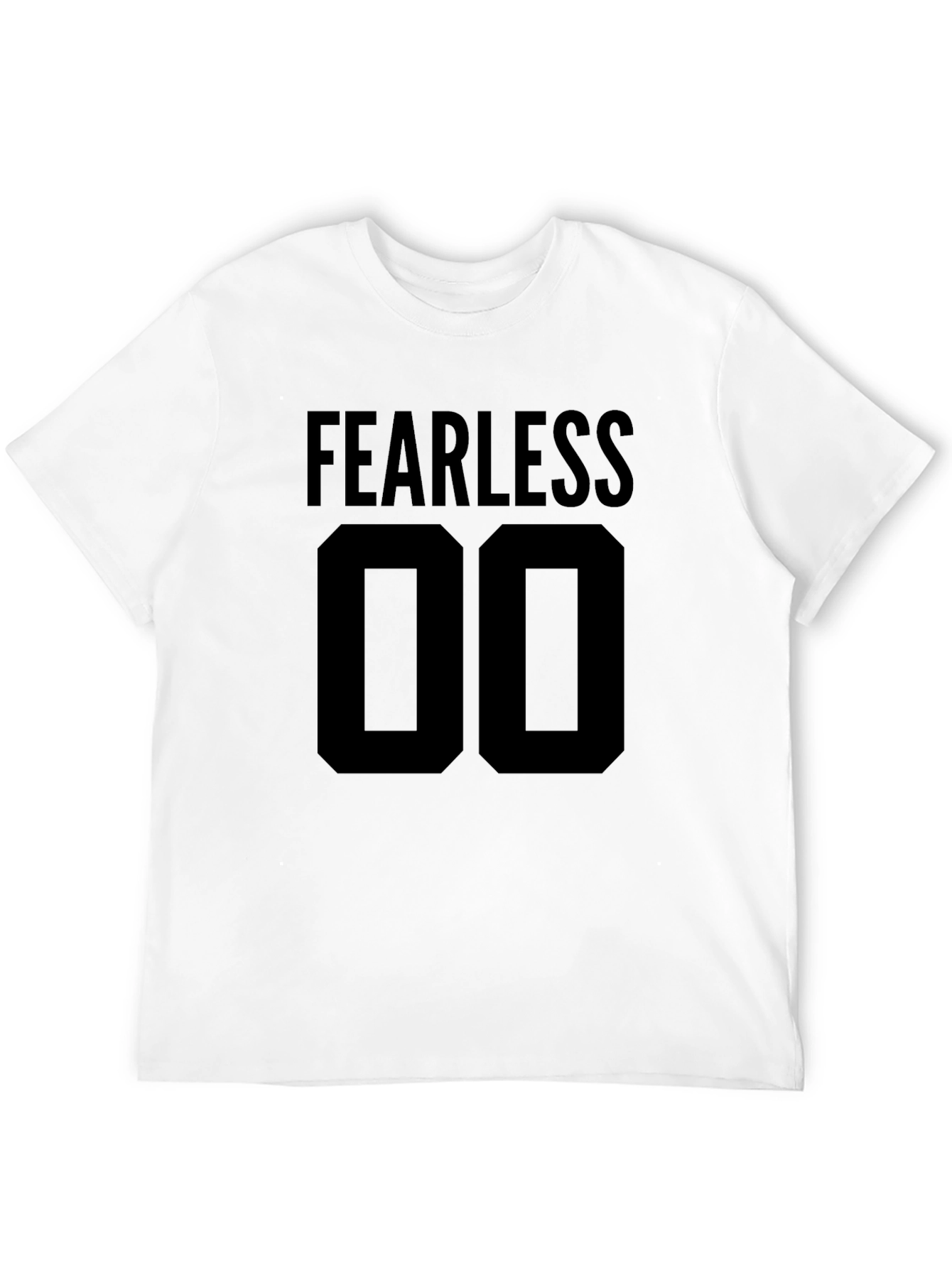 Fearless 00 Graphic Tee - Bold Statement T-Shirt