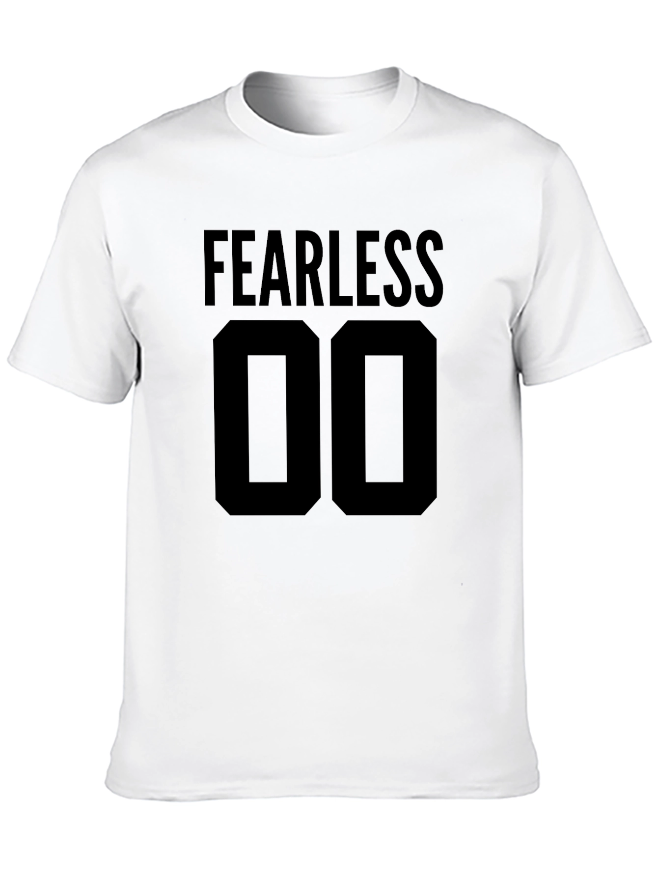 Fearless 00 Graphic Tee - Bold Statement T-Shirt