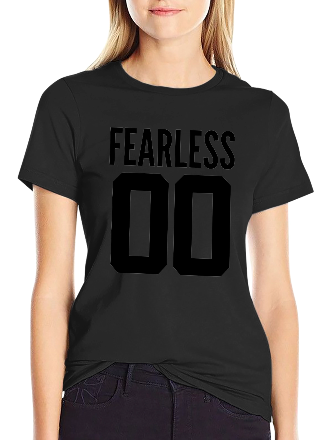 Fearless 00 Graphic Tee - Bold Statement T-Shirt