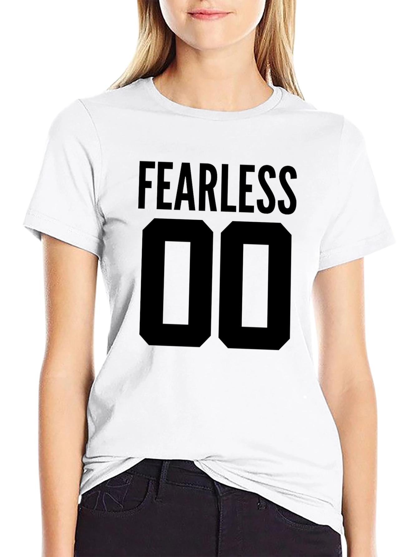 Fearless 00 Graphic Tee - Bold Statement T-Shirt