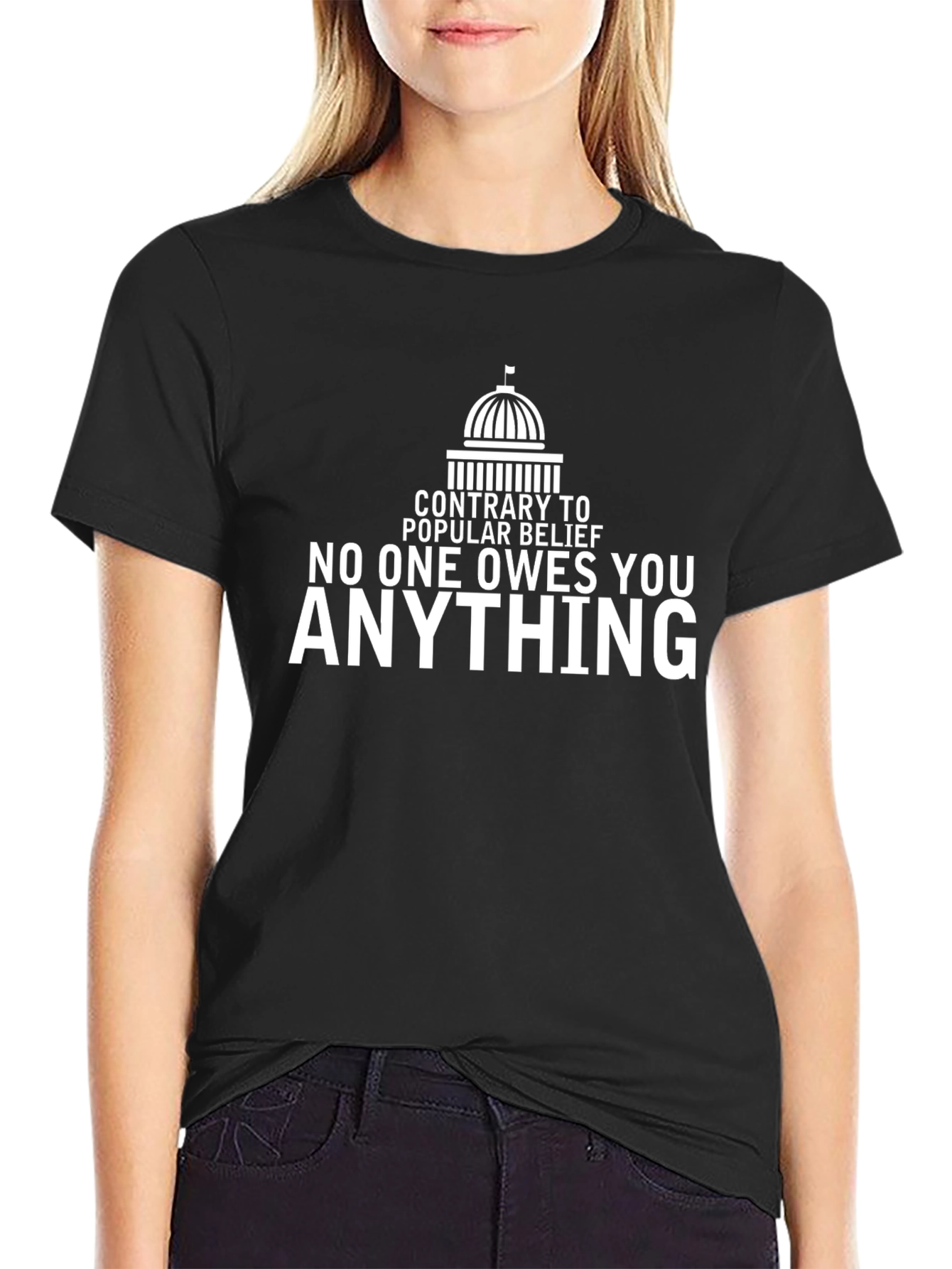 No One Owes You Anything Graphic Tee