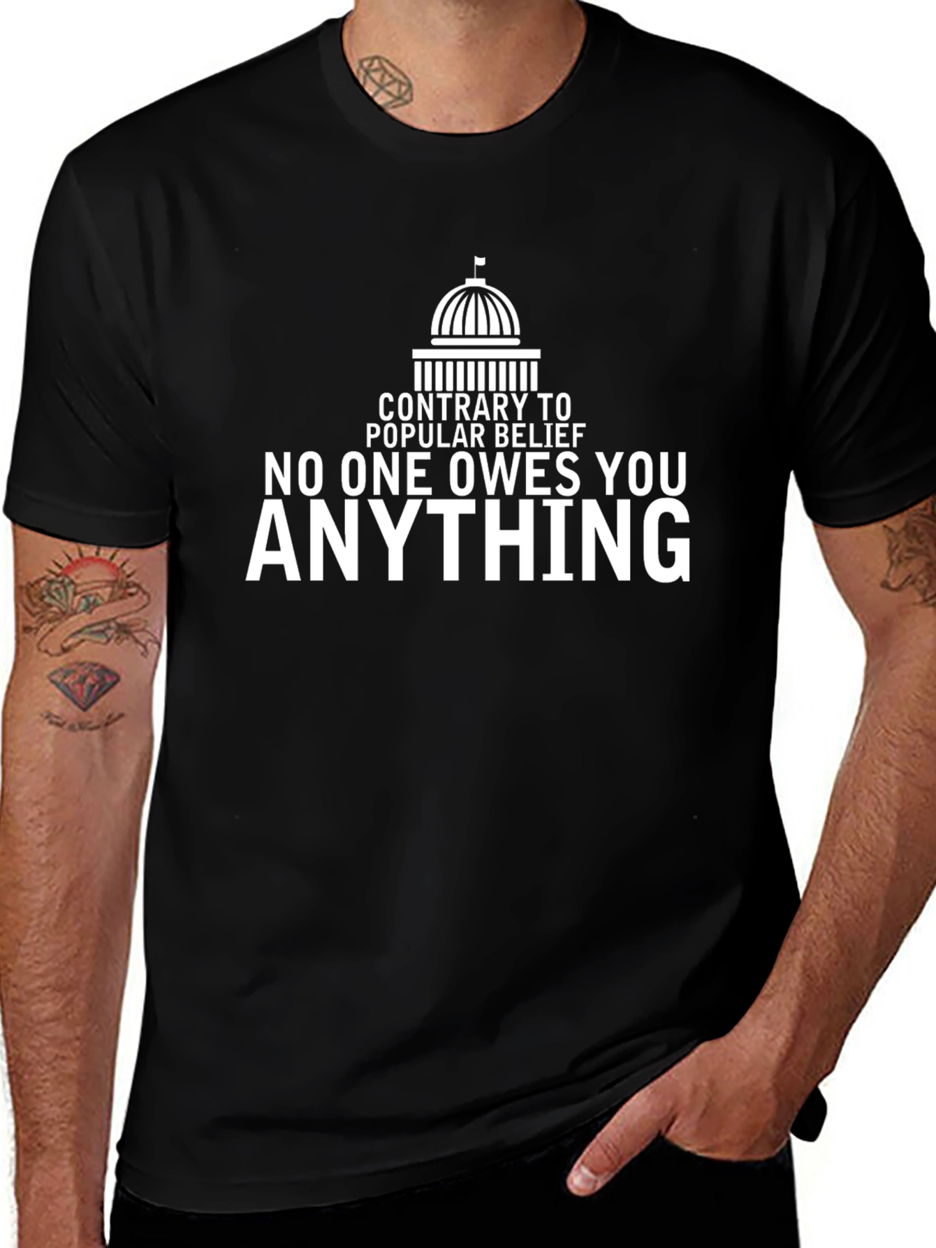 No One Owes You Anything Graphic Tee