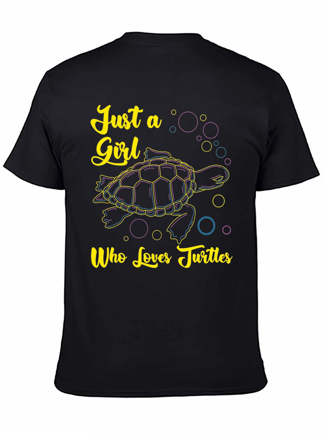 Just a Girl Who Loves Turtles T-Shirt