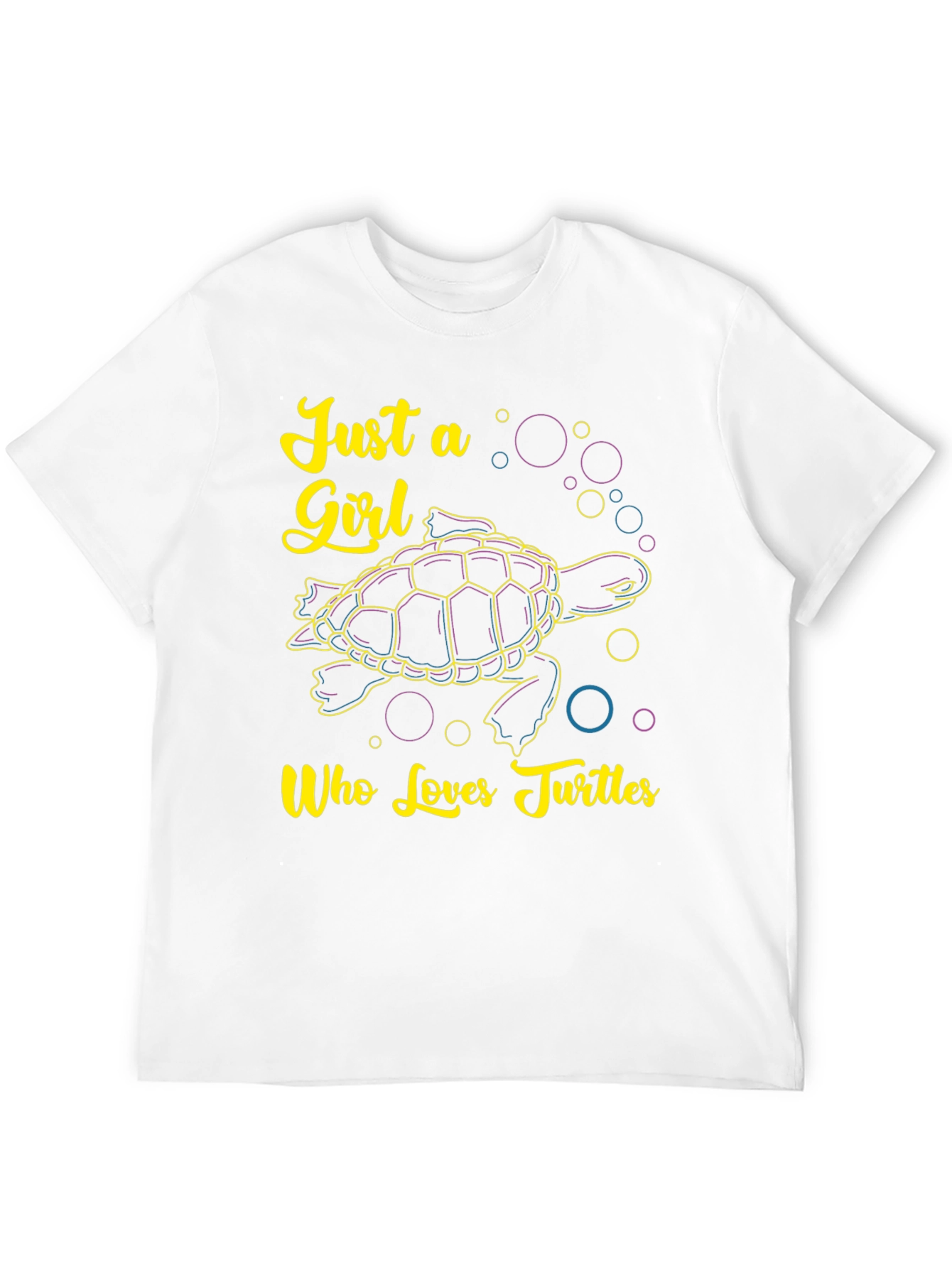 Just a Girl Who Loves Turtles T-Shirt