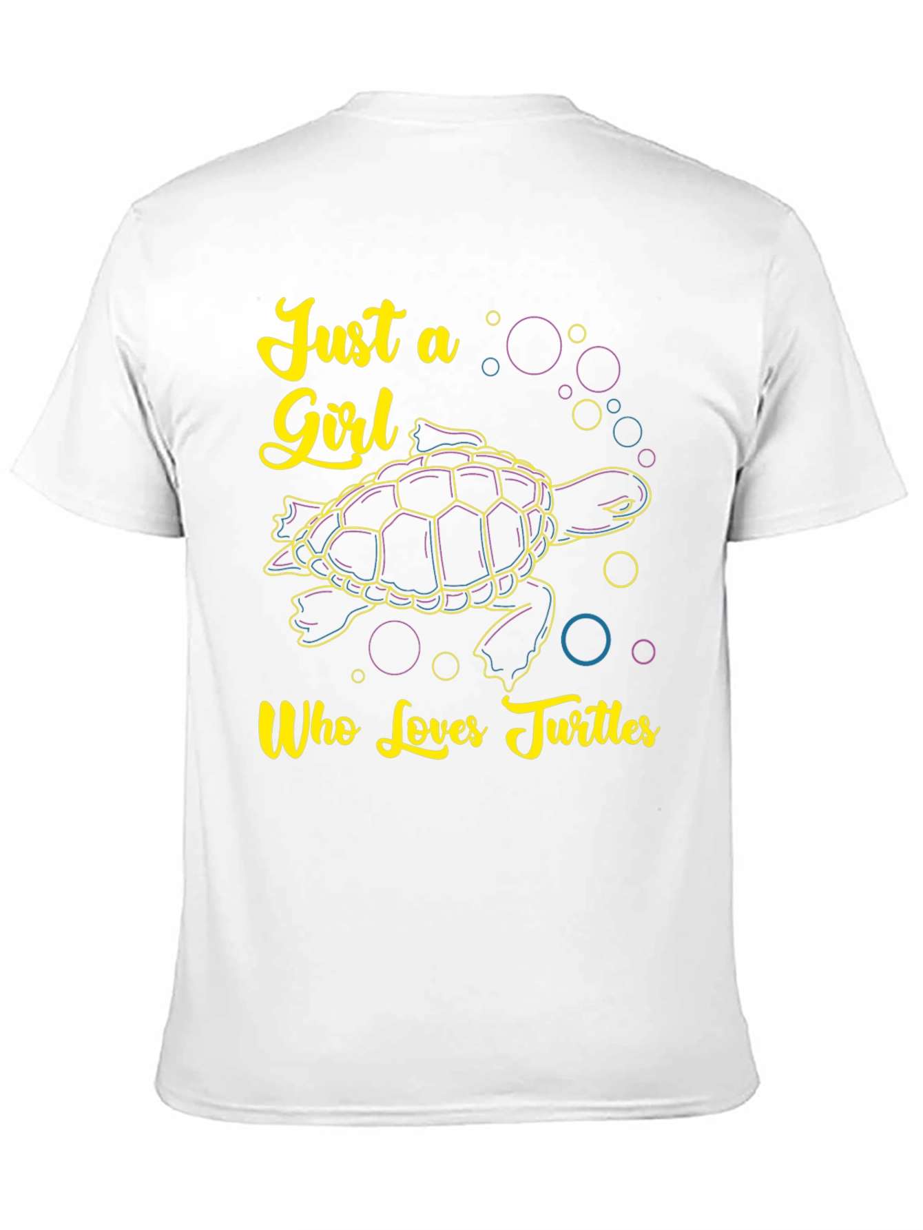 Just a Girl Who Loves Turtles T-Shirt