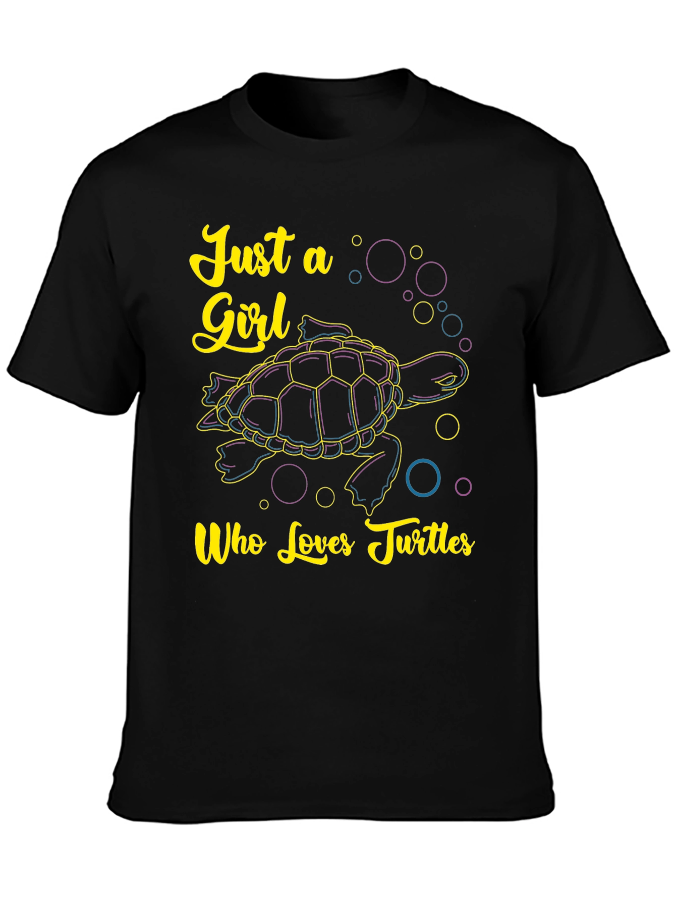 Just a Girl Who Loves Turtles T-Shirt