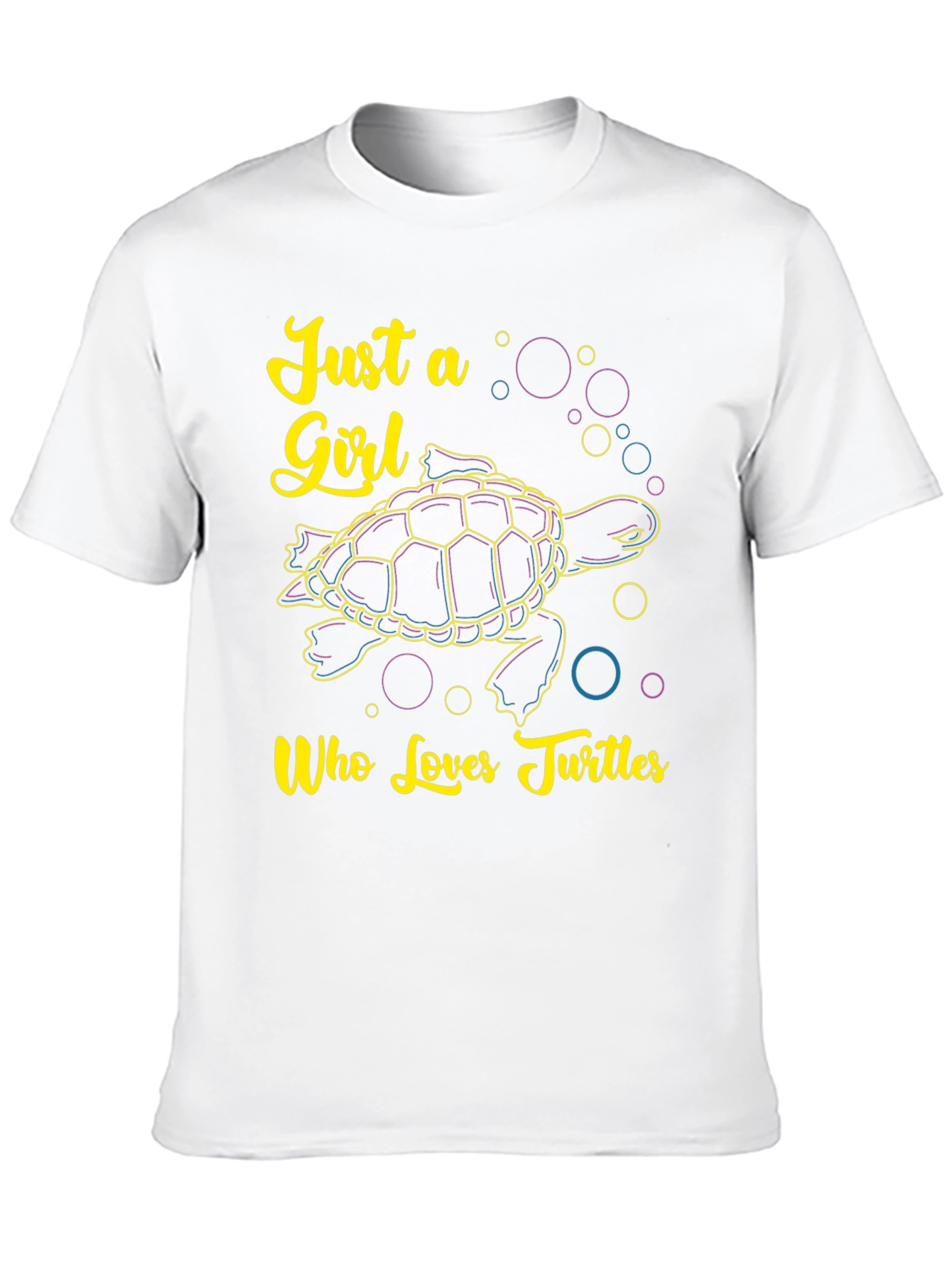 Just a Girl Who Loves Turtles T-Shirt