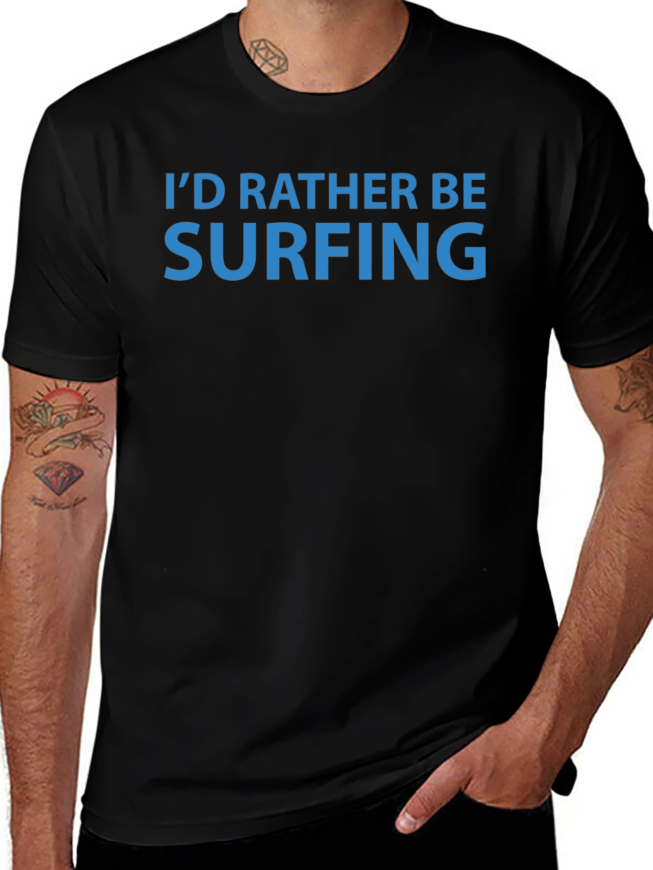 Id Rather Be Surfing T-Shirt