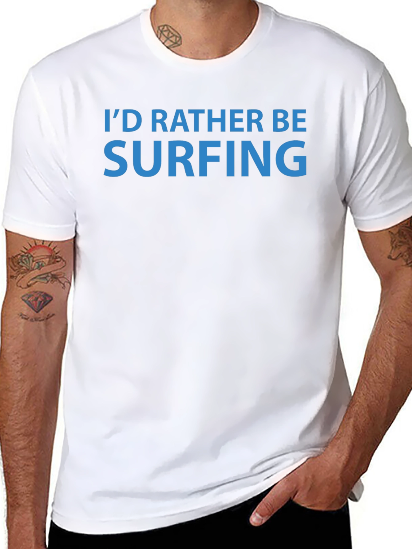 Id Rather Be Surfing T-Shirt