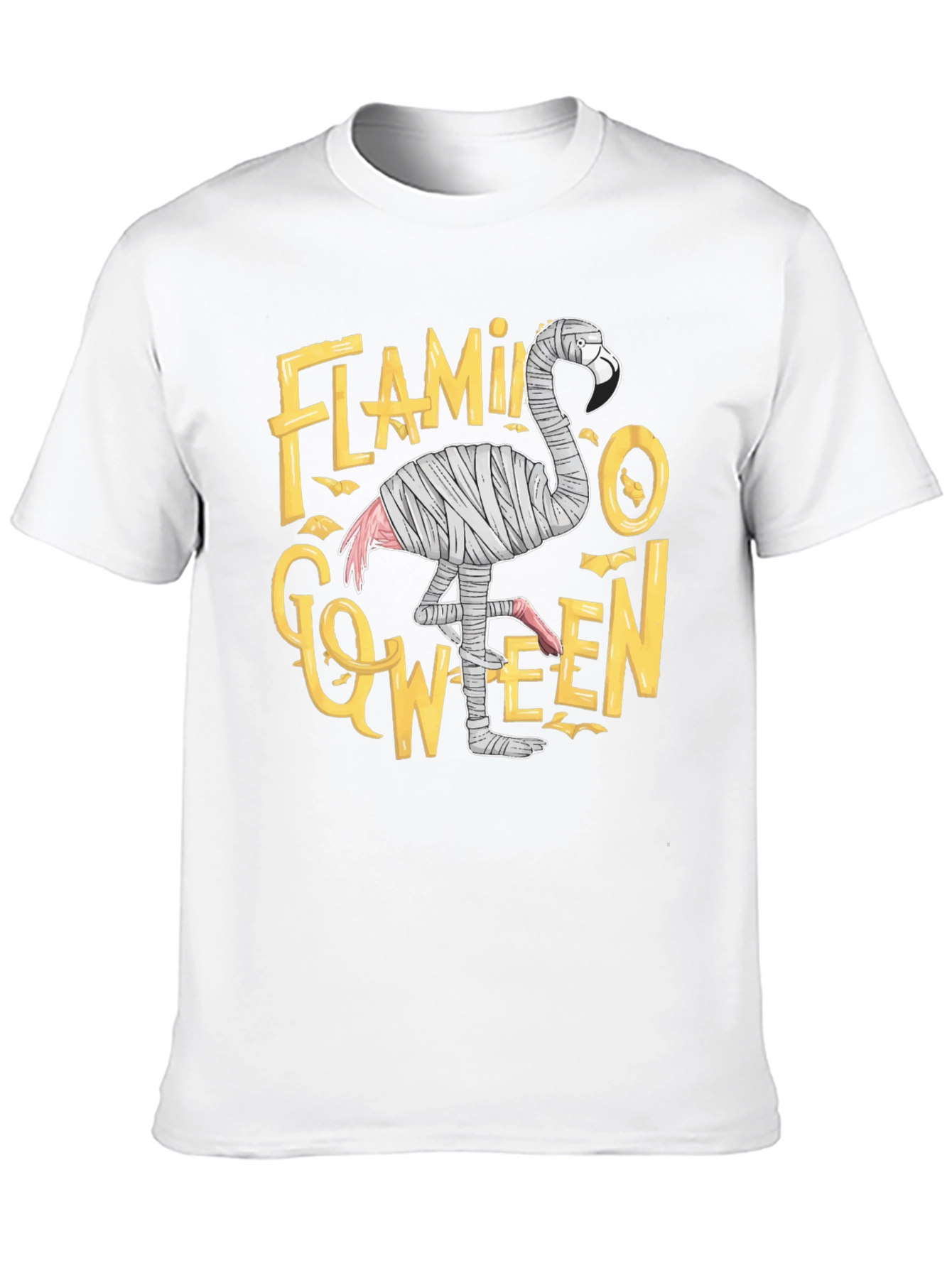 Flamingo-ween Halloween T-Shirt