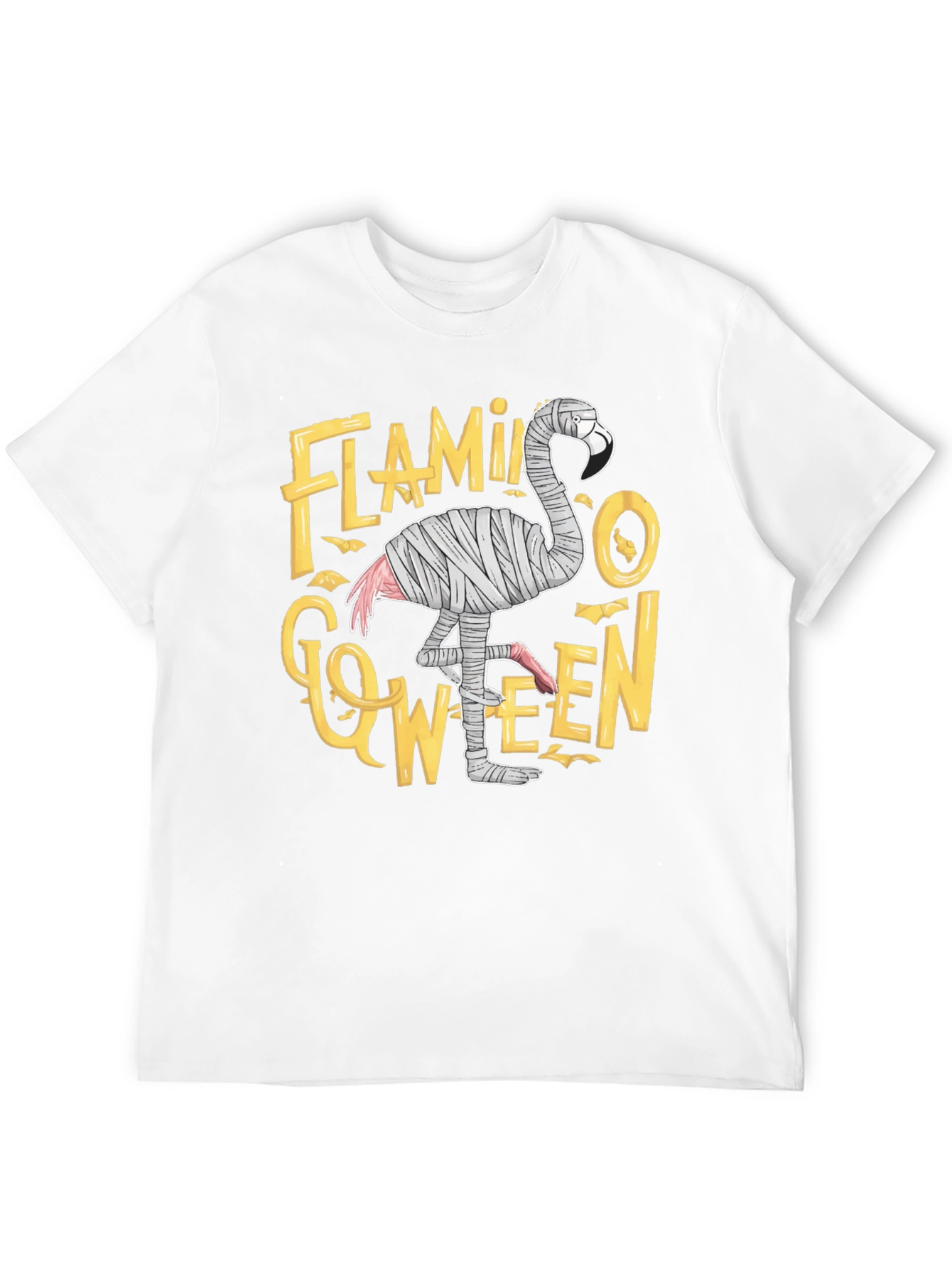 Flamingo-ween Halloween T-Shirt