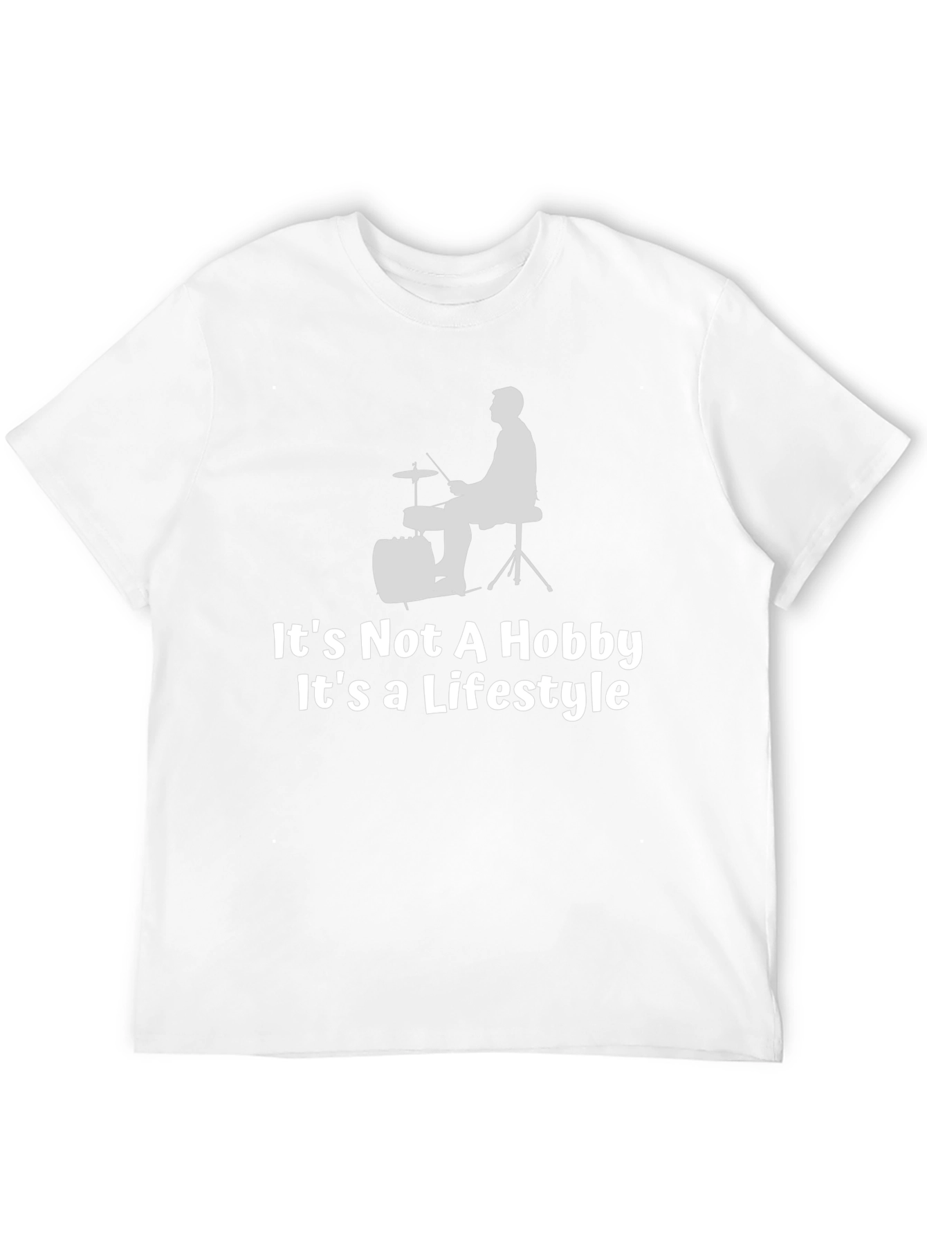 Drummer Lifestyle T-Shirt: Music Hobby Tee