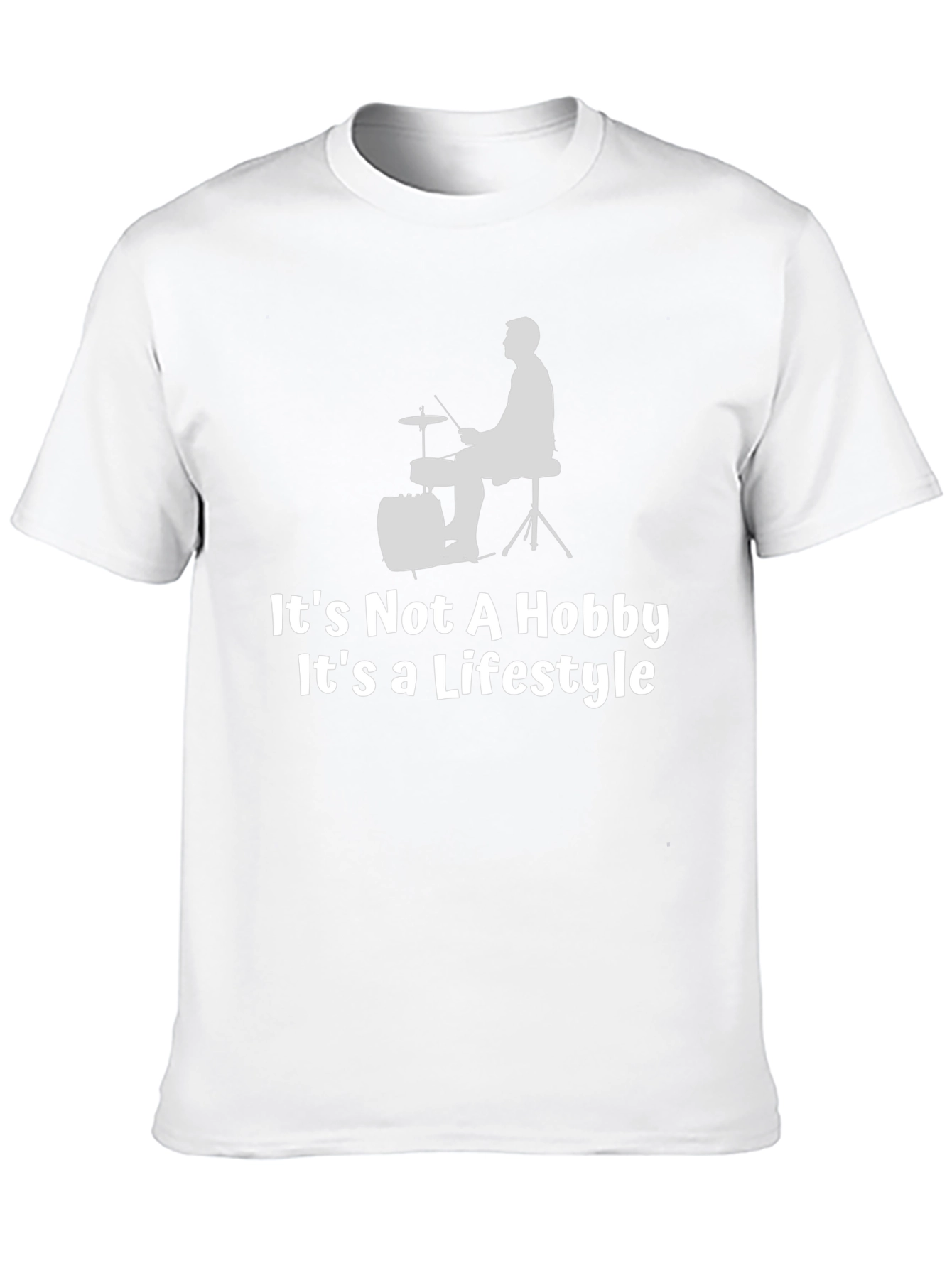 Drummer Lifestyle T-Shirt: Music Hobby Tee