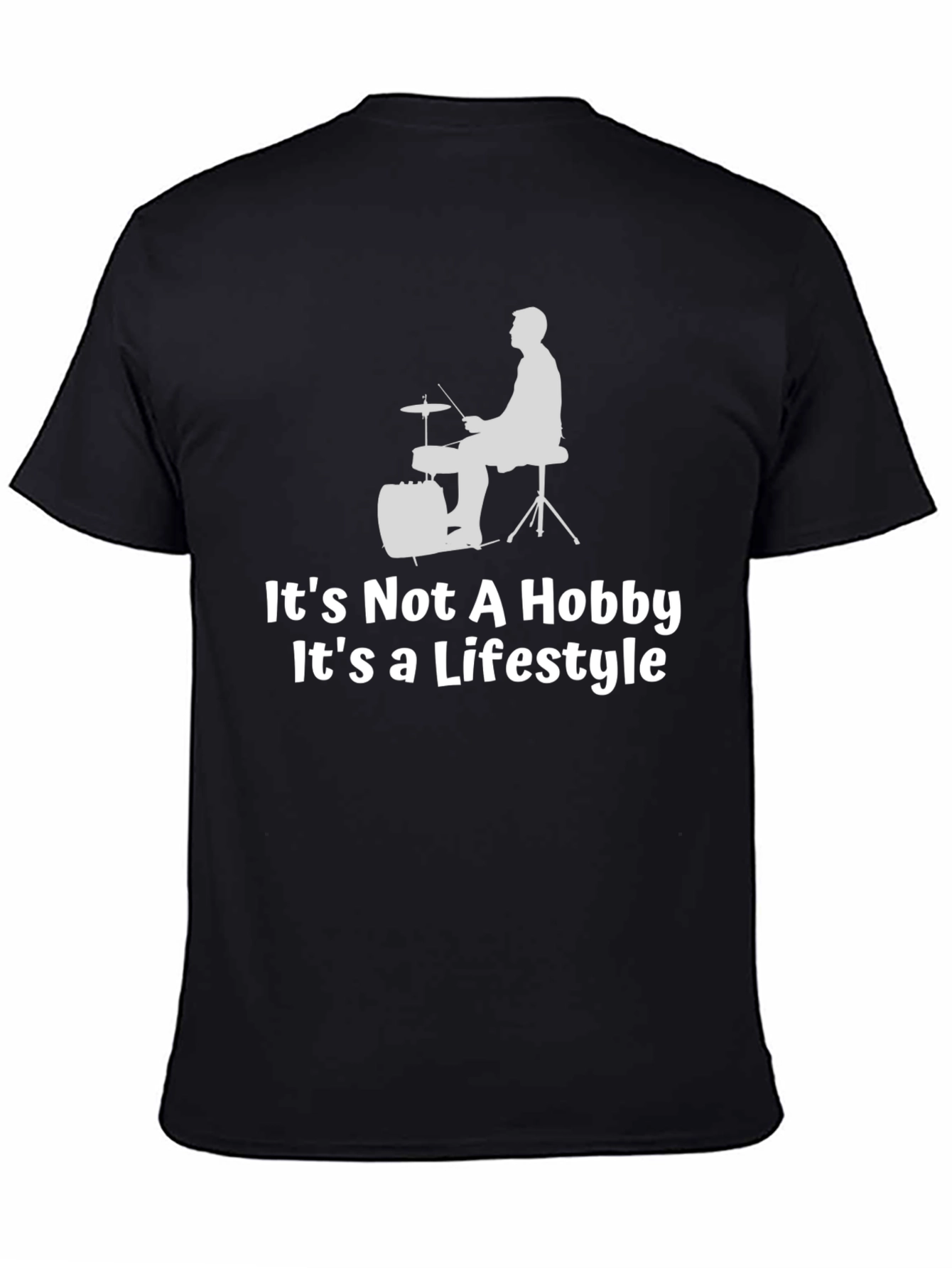 Drummer Lifestyle T-Shirt: Music Hobby Tee