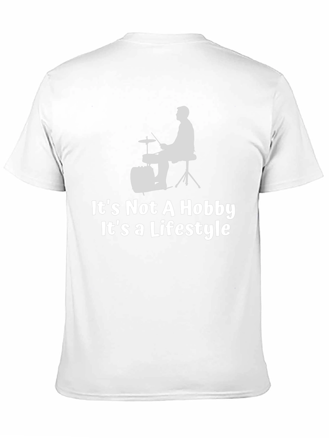 Drummer Lifestyle T-Shirt: Music Hobby Tee