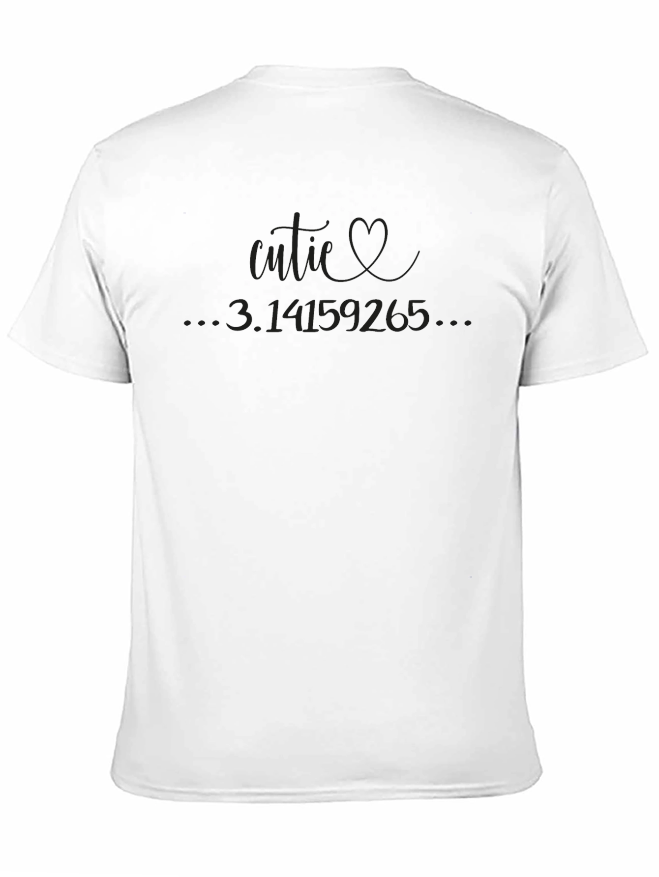 Cutie Pi T-Shirt - Math Pun Apparel