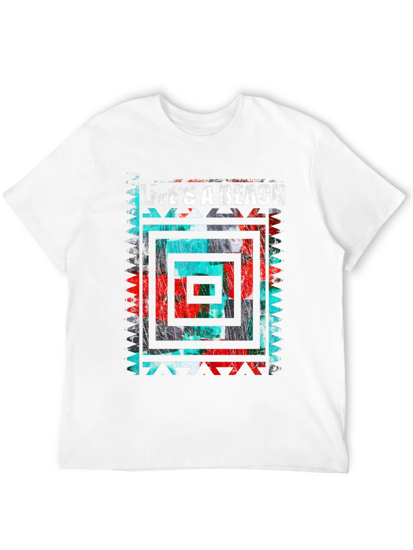 Lifes A Beach Mens Graphic Tee
