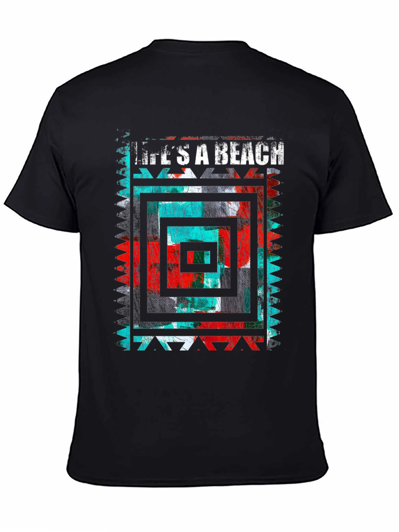 Lifes A Beach Mens Graphic Tee