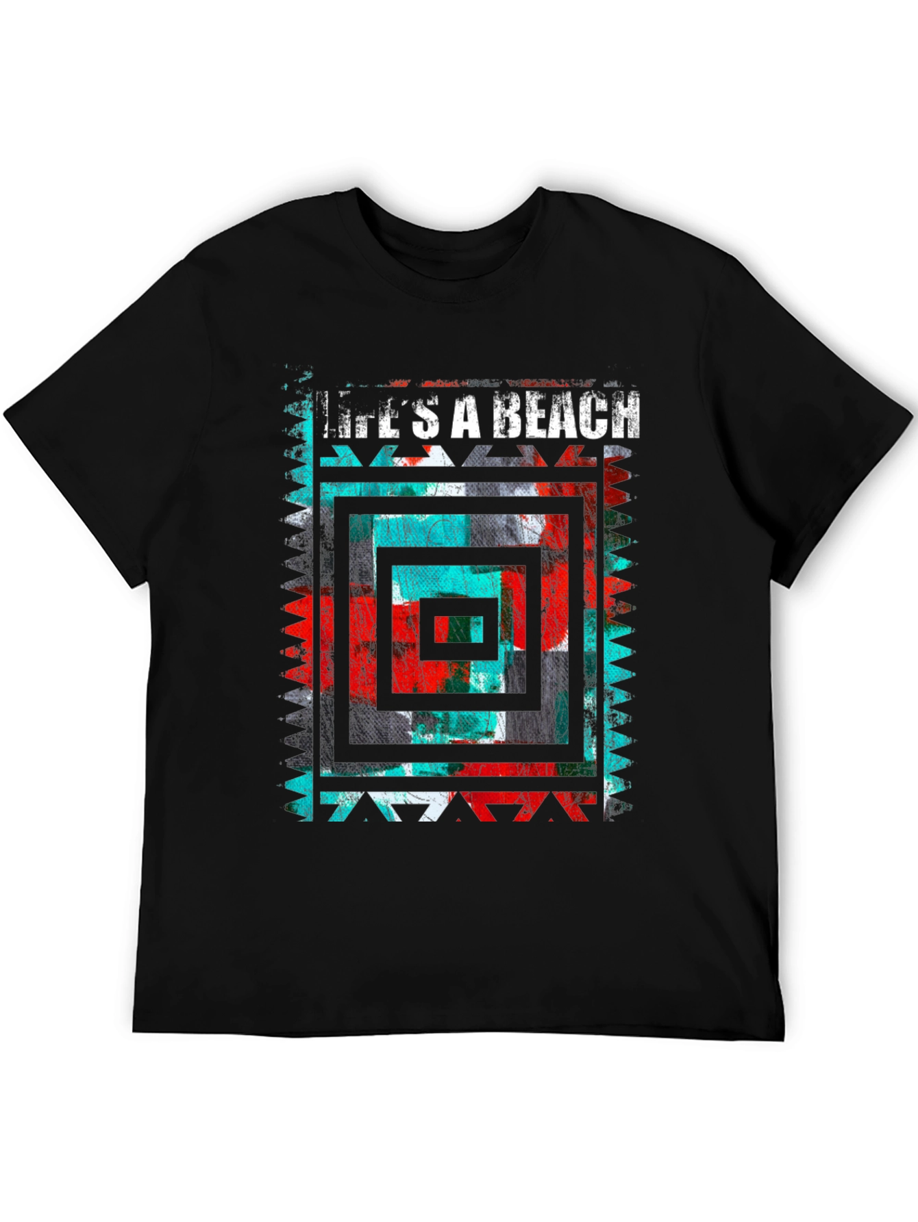 Lifes A Beach Mens Graphic Tee