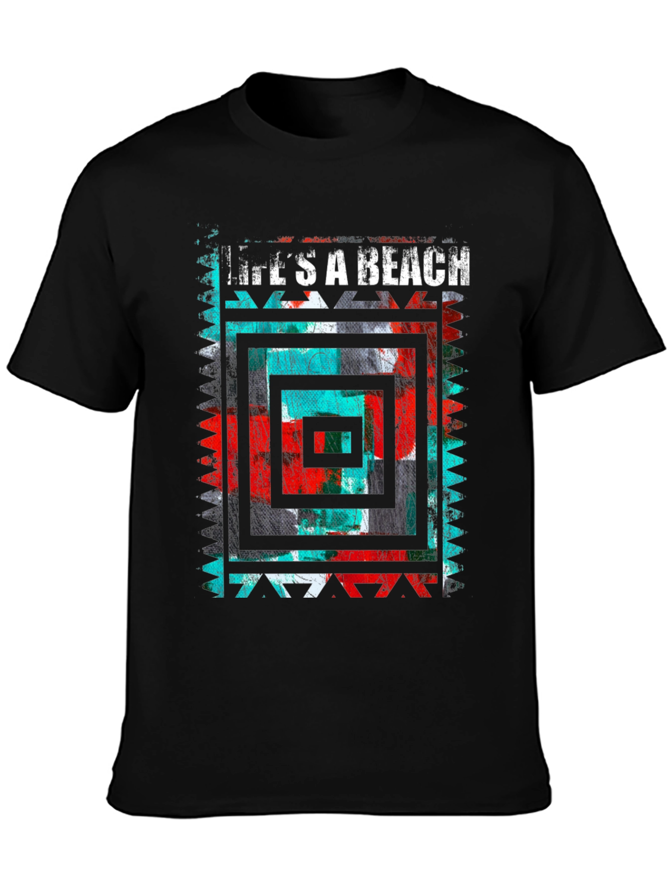 Lifes A Beach Mens Graphic Tee
