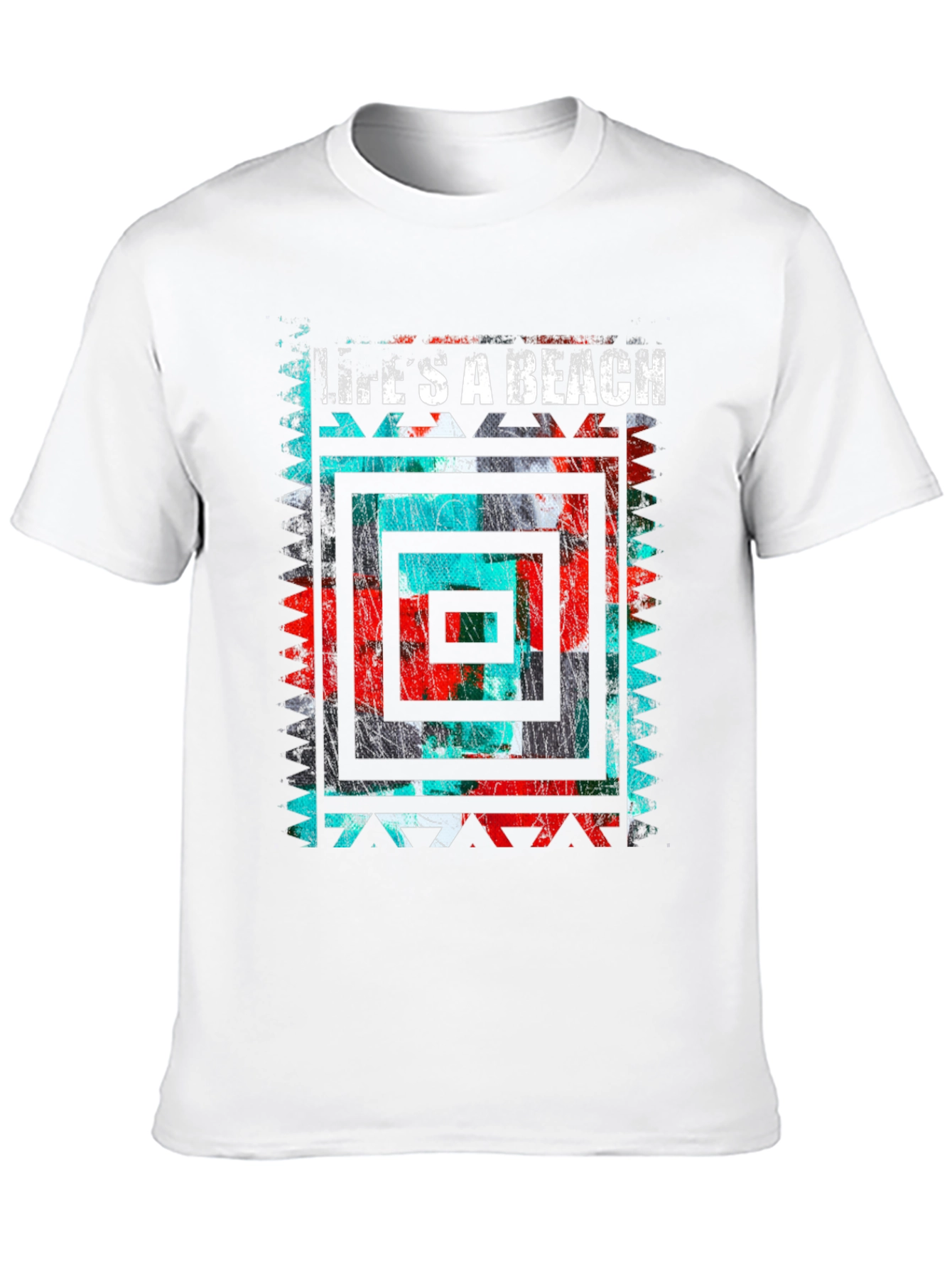 Lifes A Beach Mens Graphic Tee