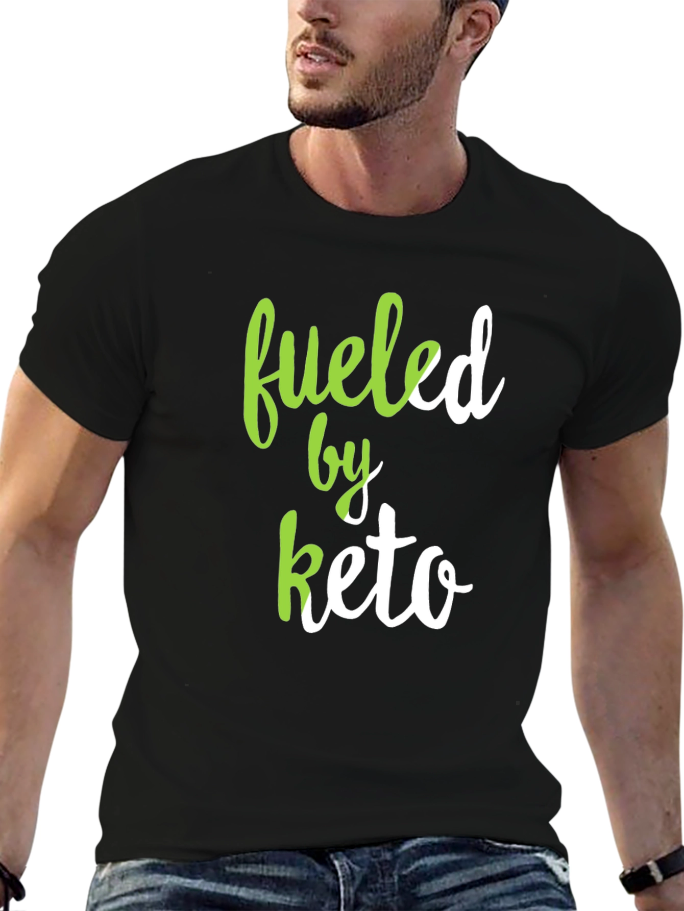 Fueled by Keto Black T-Shirt