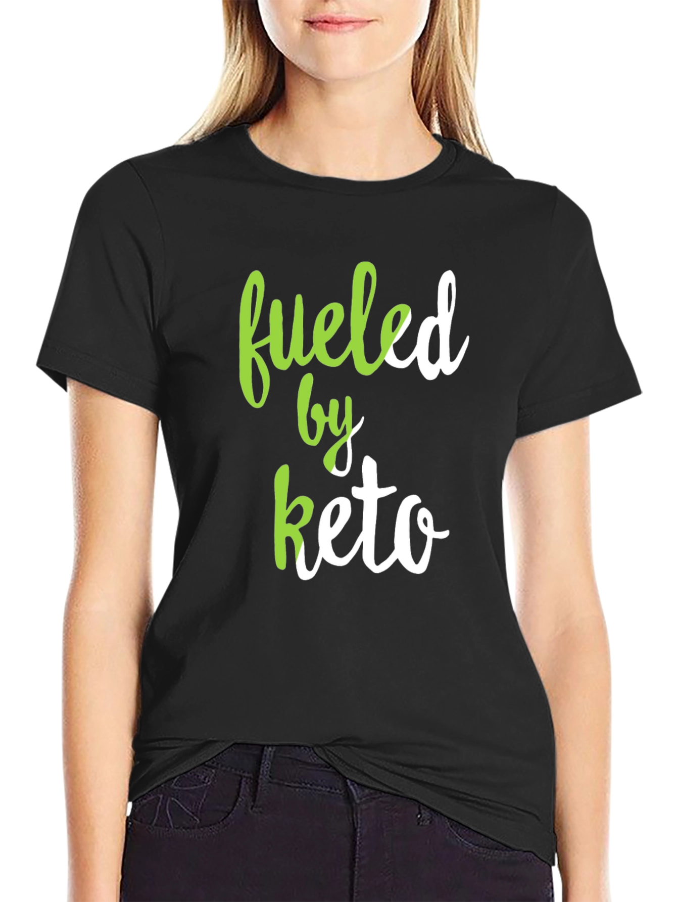 Fueled by Keto Black T-Shirt