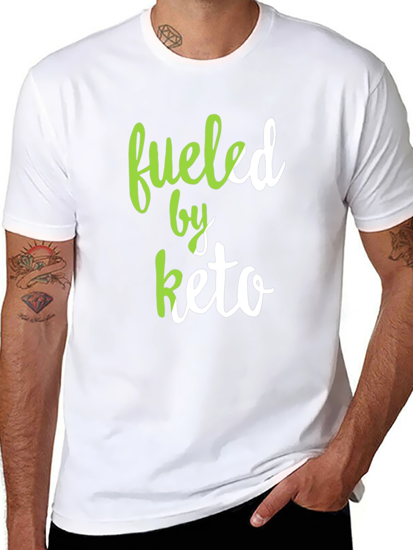 Fueled by Keto Black T-Shirt