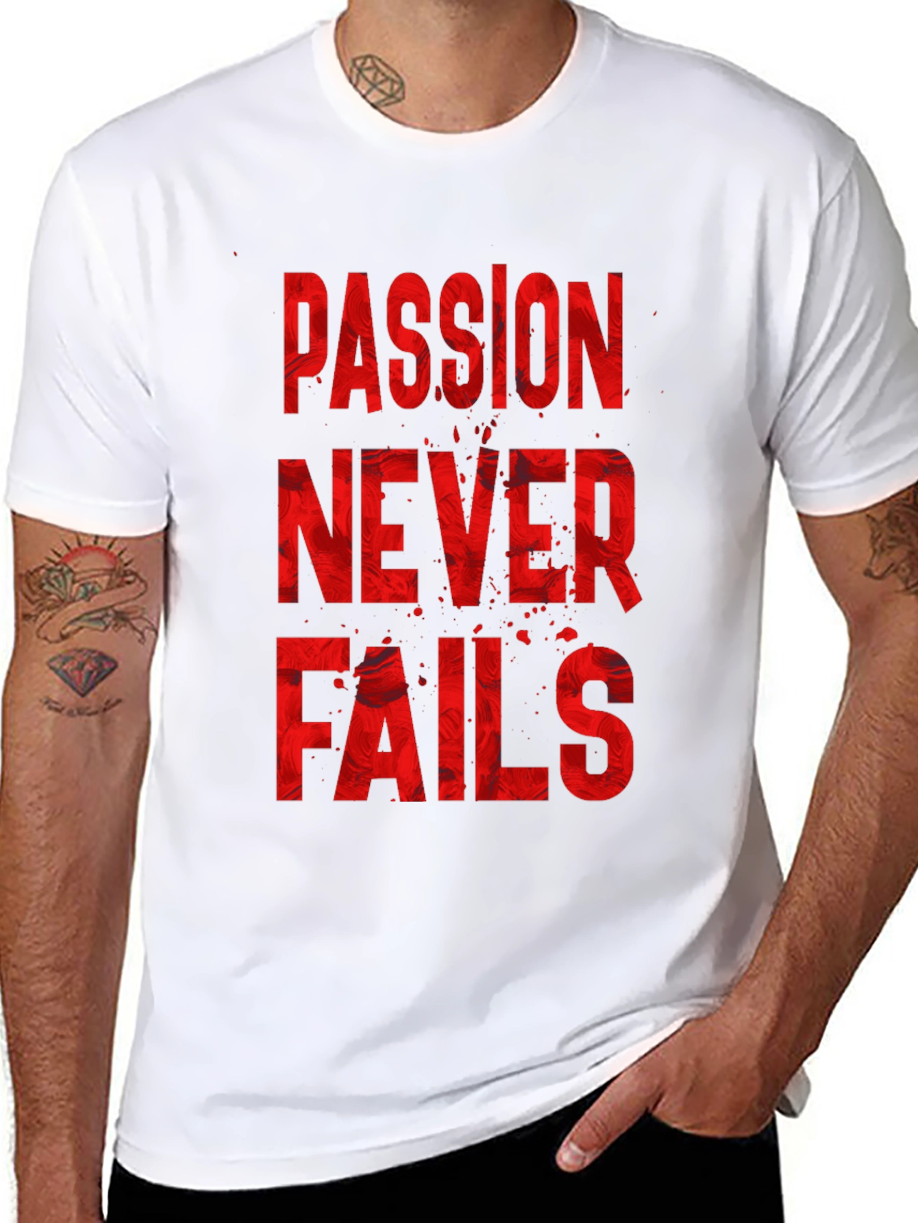 Passion Never Fails Graphic T-Shirt