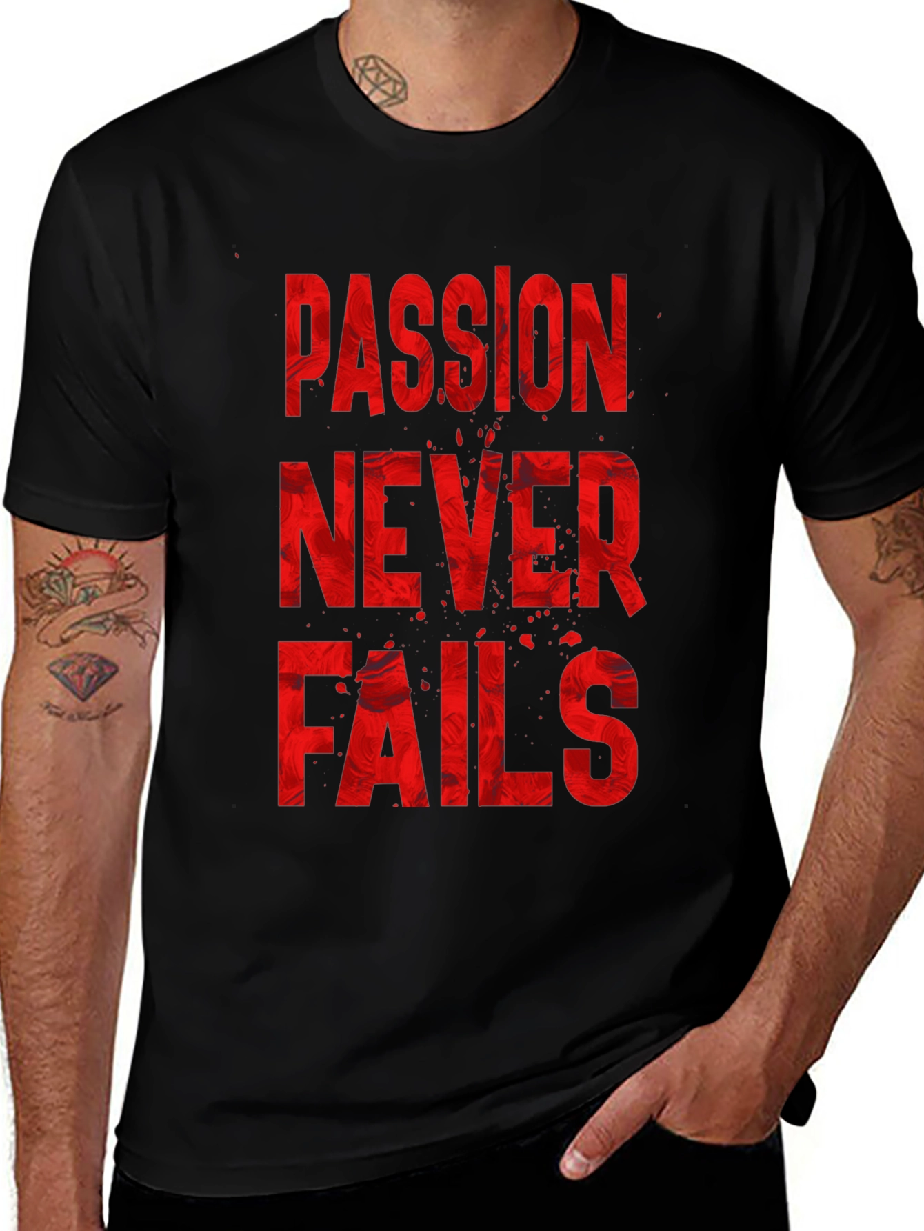 Passion Never Fails Graphic T-Shirt