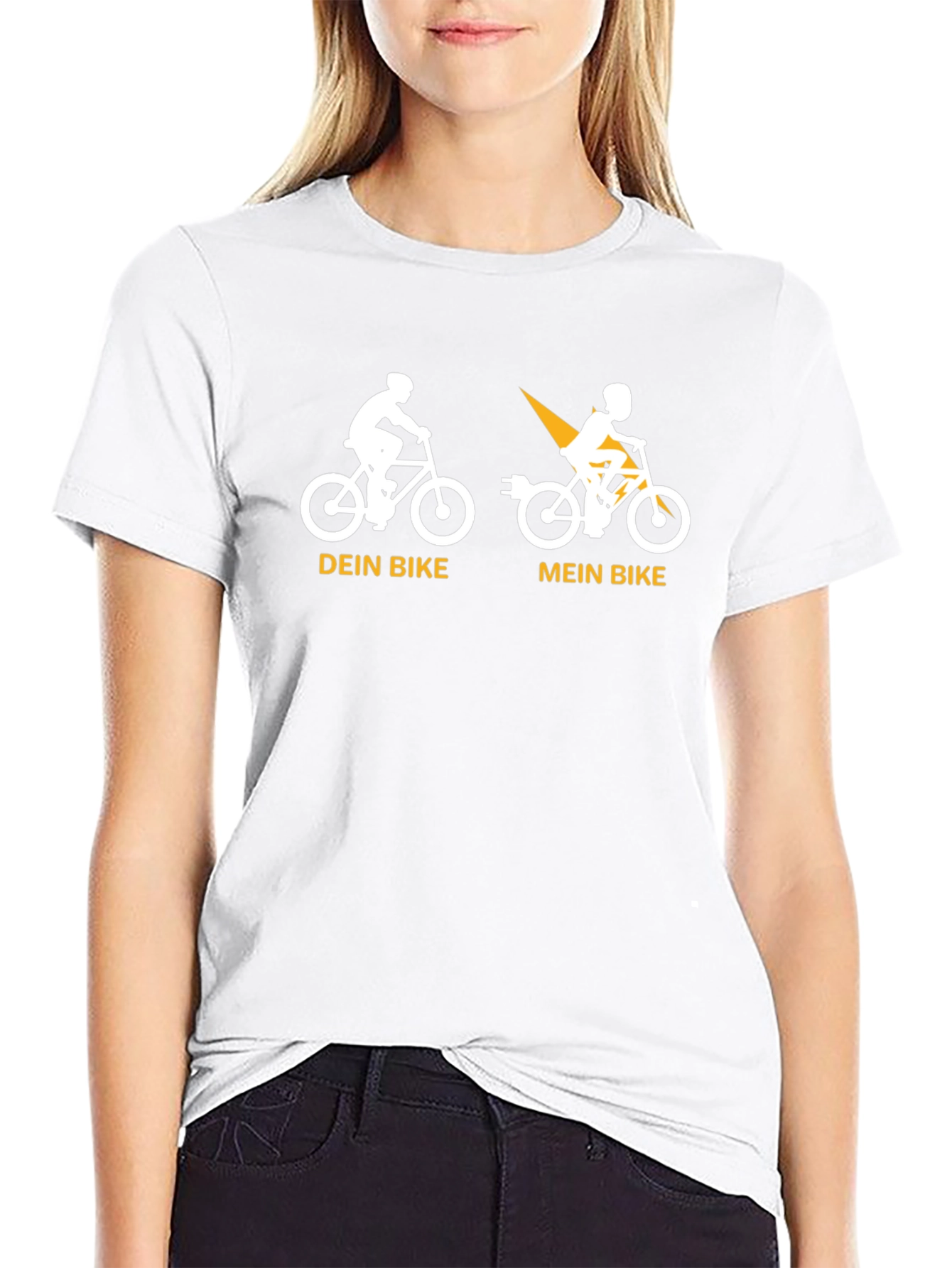 Dein Bike Mein Bike T-Shirt - Electric Bicycle Tee