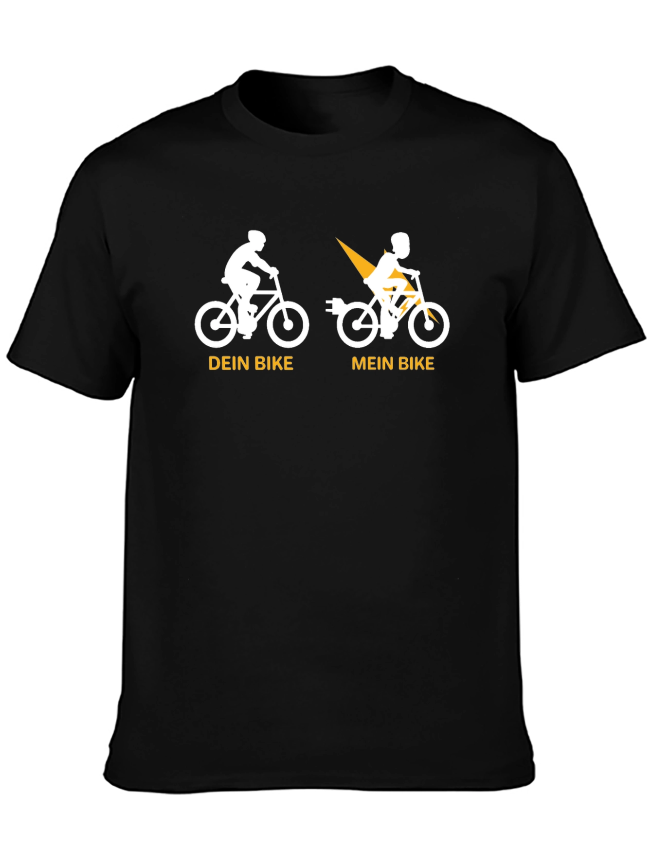 Dein Bike Mein Bike T-Shirt - Electric Bicycle Tee