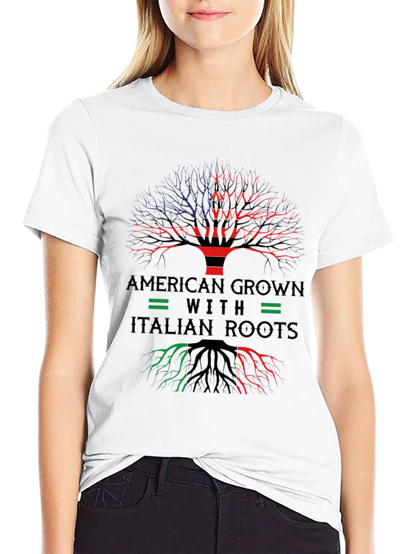 American Grown Italian Roots T-Shirt