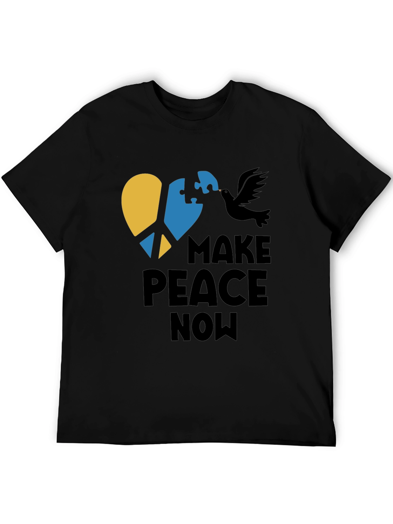 Make Peace Now T-Shirt - Ukraine Solidarity