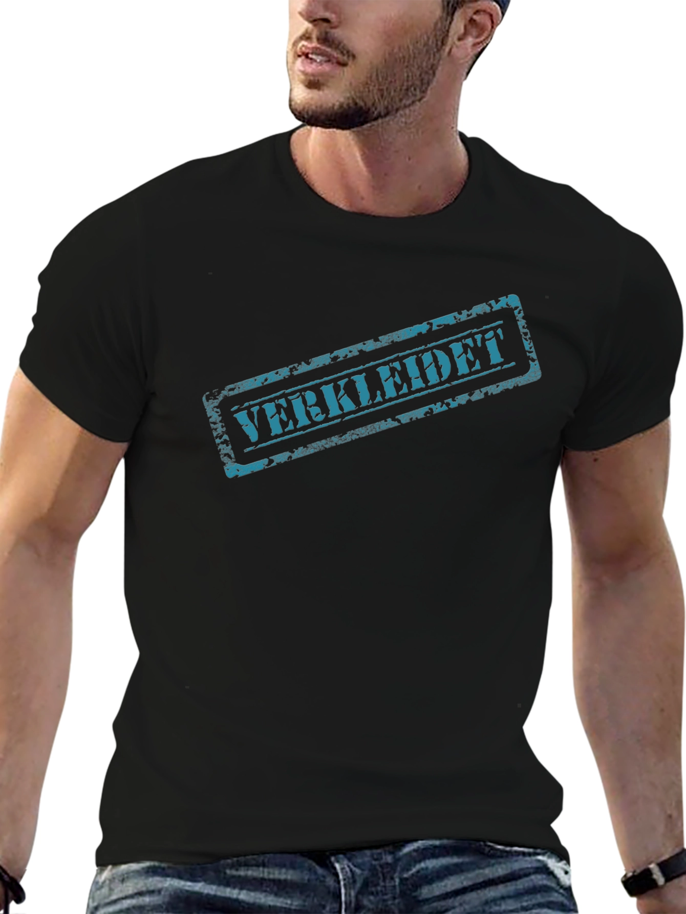 Verkleidet Stamp Tee - Black T-Shirt