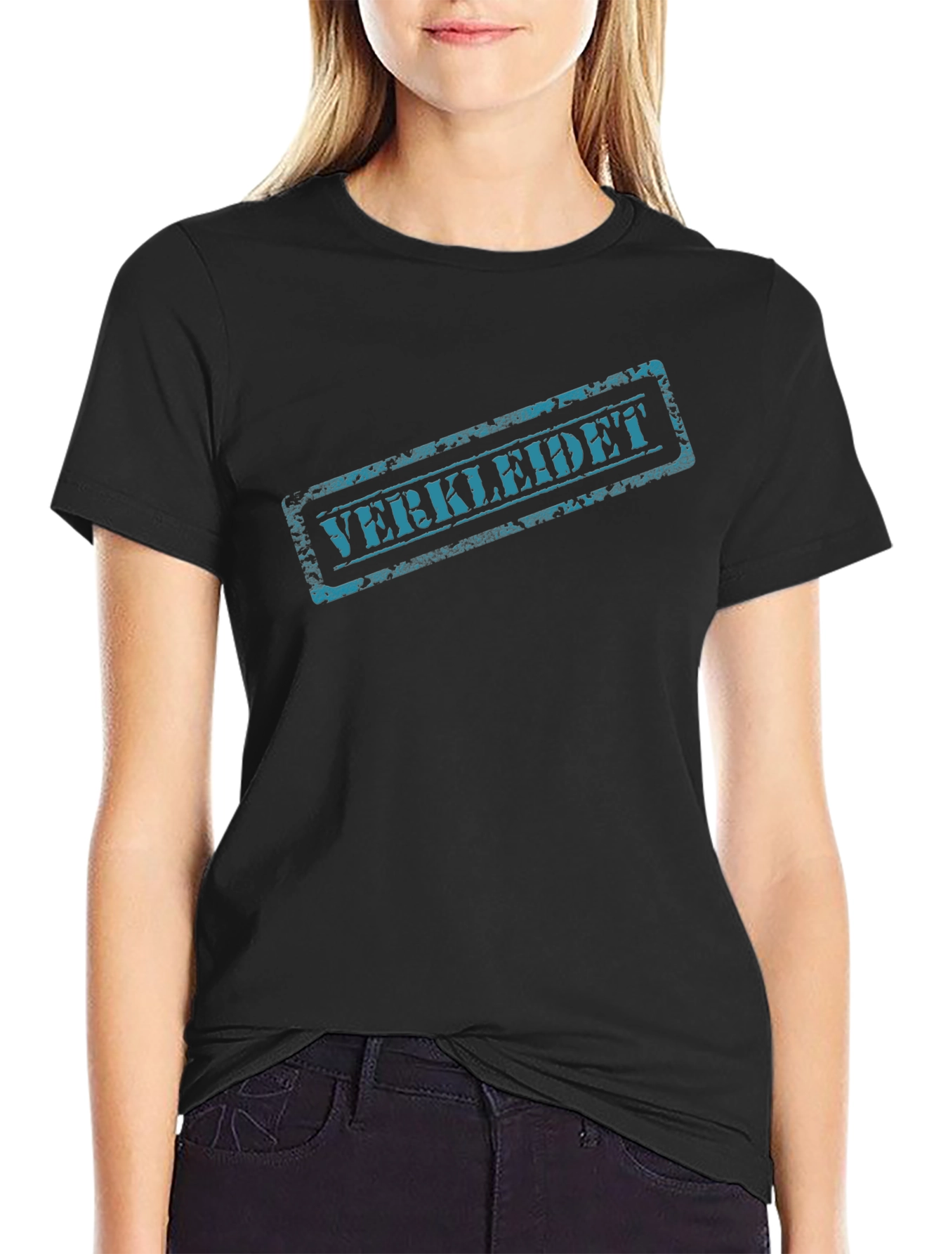 Verkleidet Stamp Tee - Black T-Shirt